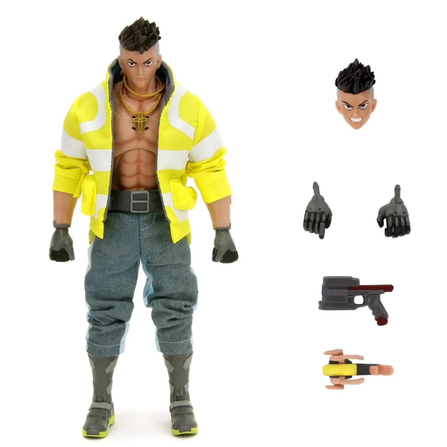 Cyberpunk: Edgerunners Diecast Minifigur David 15 cm Produktfoto
