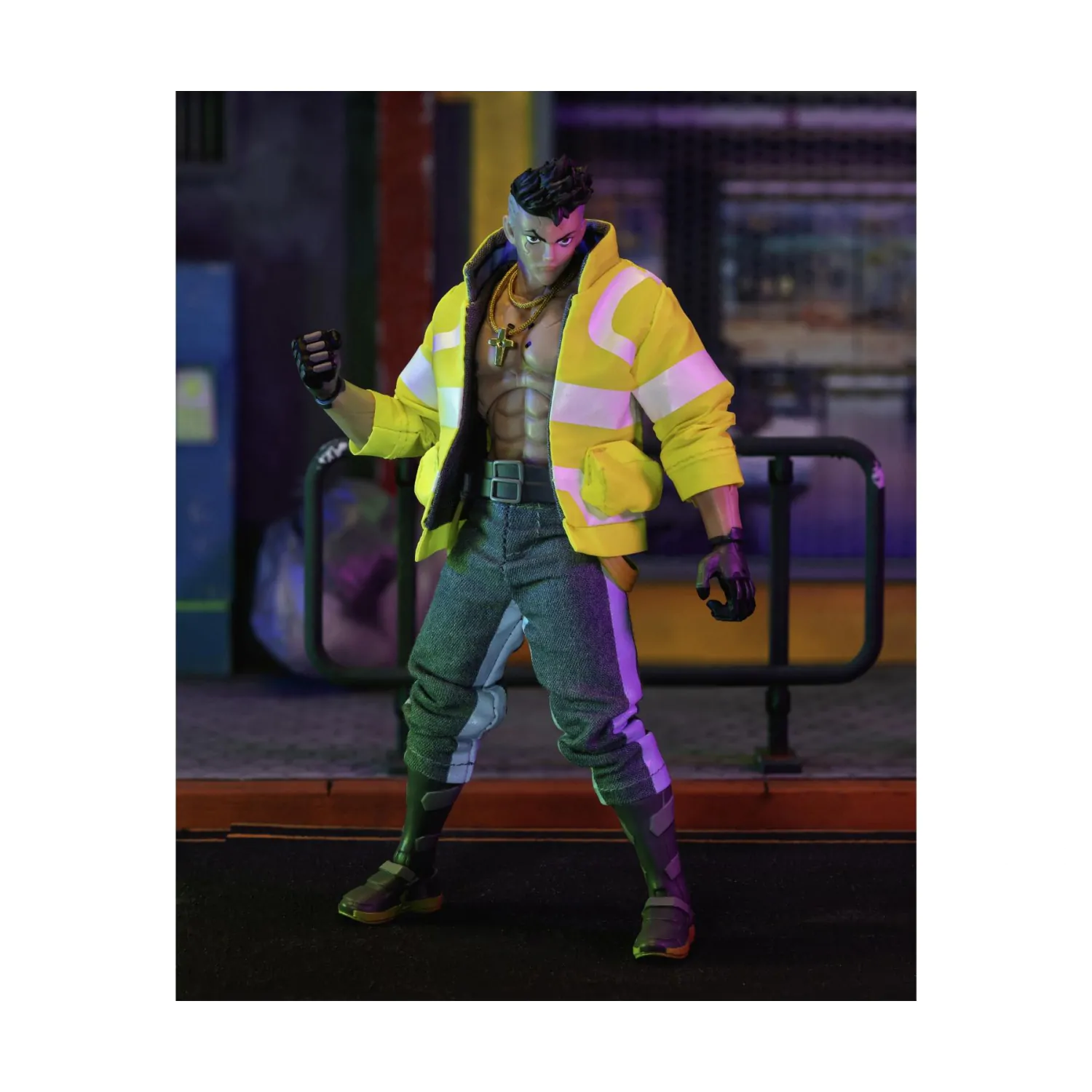 Cyberpunk: Edgerunners Diecast Minifigur David 15 cm Produktfoto