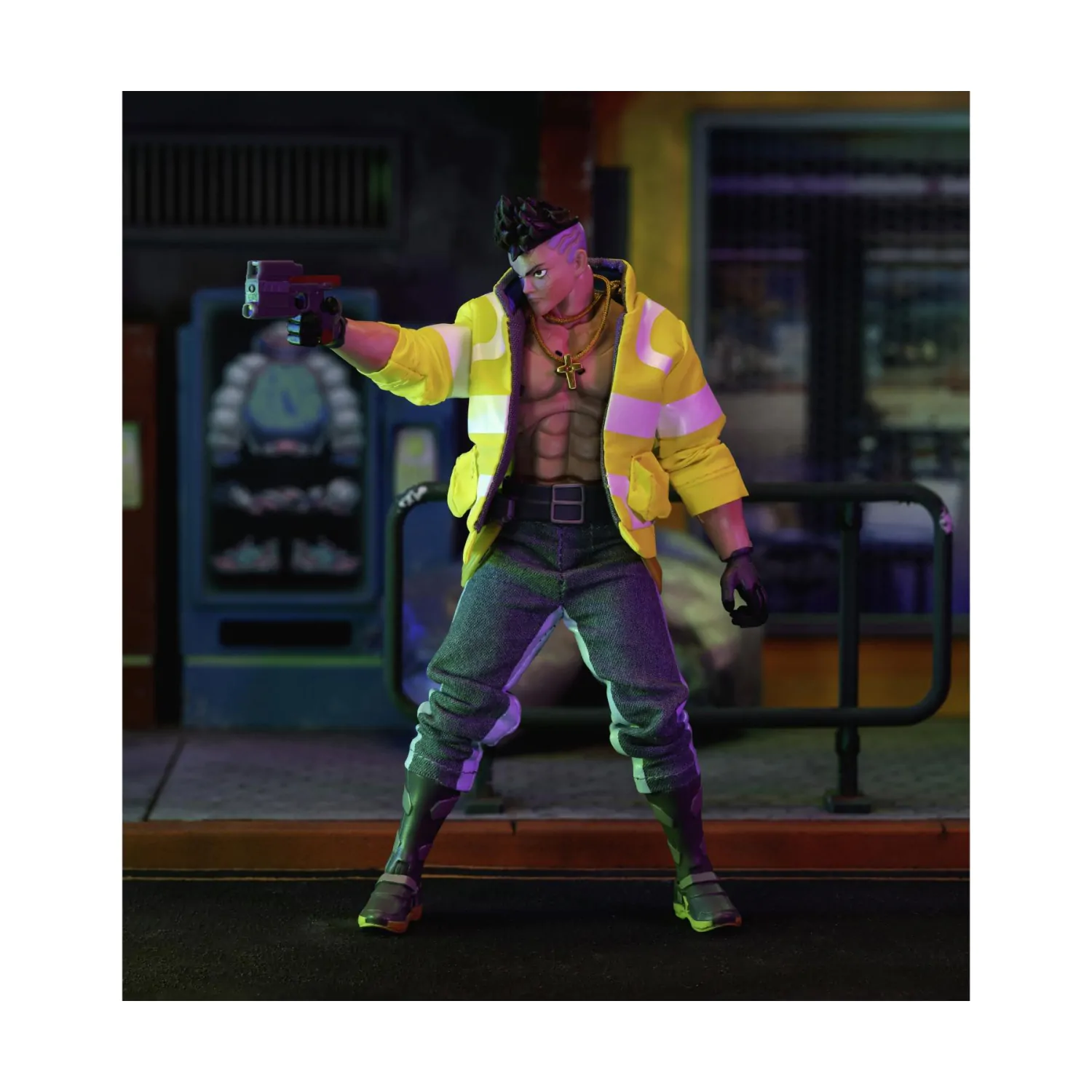 Cyberpunk: Edgerunners Diecast Minifigur David 15 cm Produktfoto