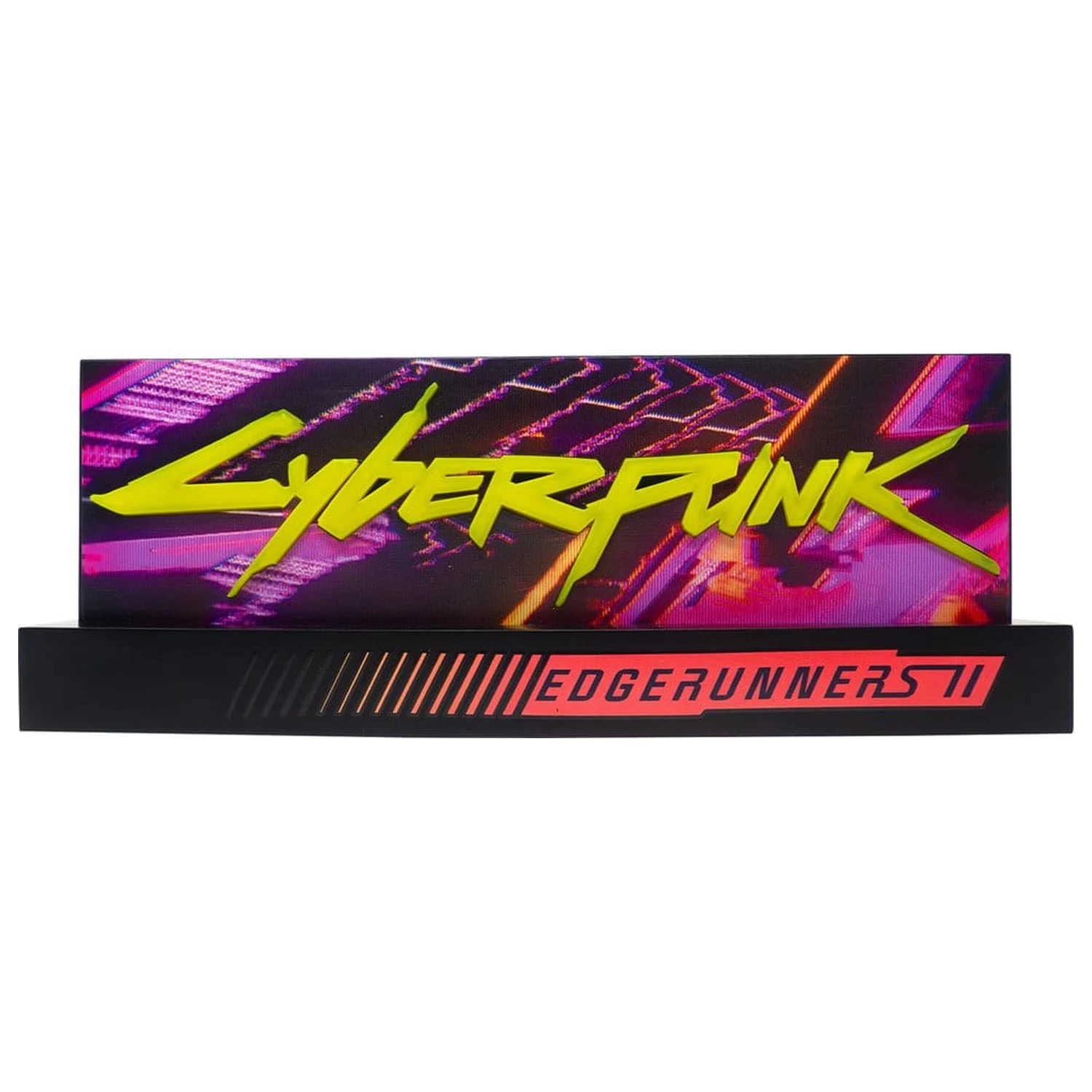 Cyberpunk: Edgerunners Logo Lampe Edgerunner 2 Produktfoto