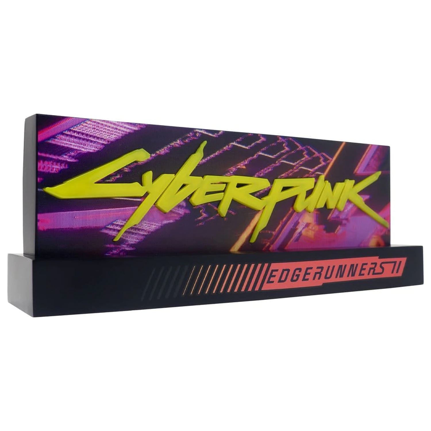 Cyberpunk: Edgerunners Logo Lampe Edgerunner 2 Produktfoto