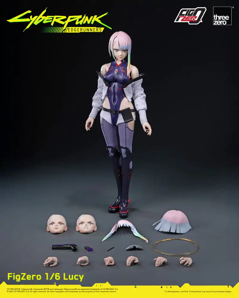 Cyberpunk: Edgerunners FigZero Action Figur 1/6 Lucy 29 cm Produktfoto