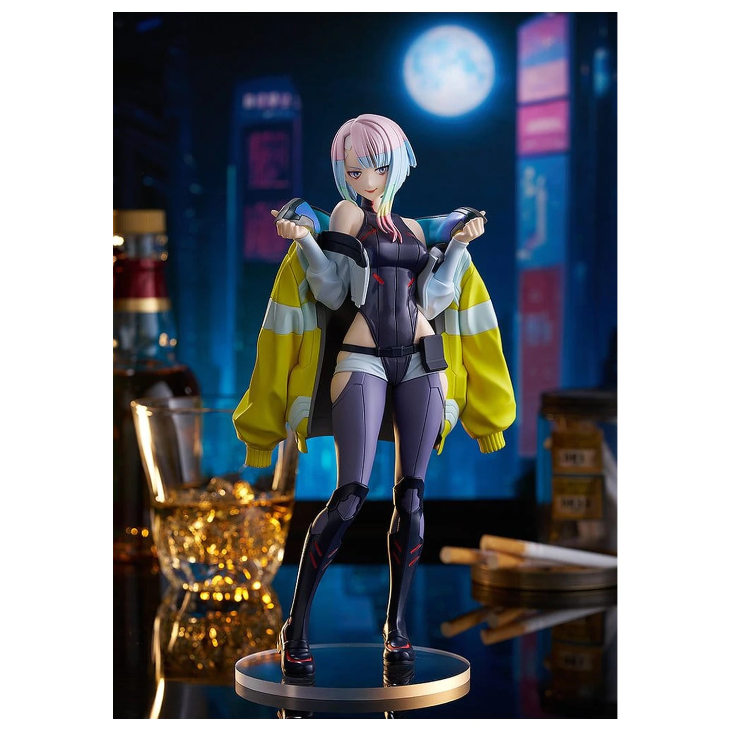 Cyberpunk: Edgerunners Pop Up Parade PVC Figur Lucy L Größe 23 cm Produktfoto