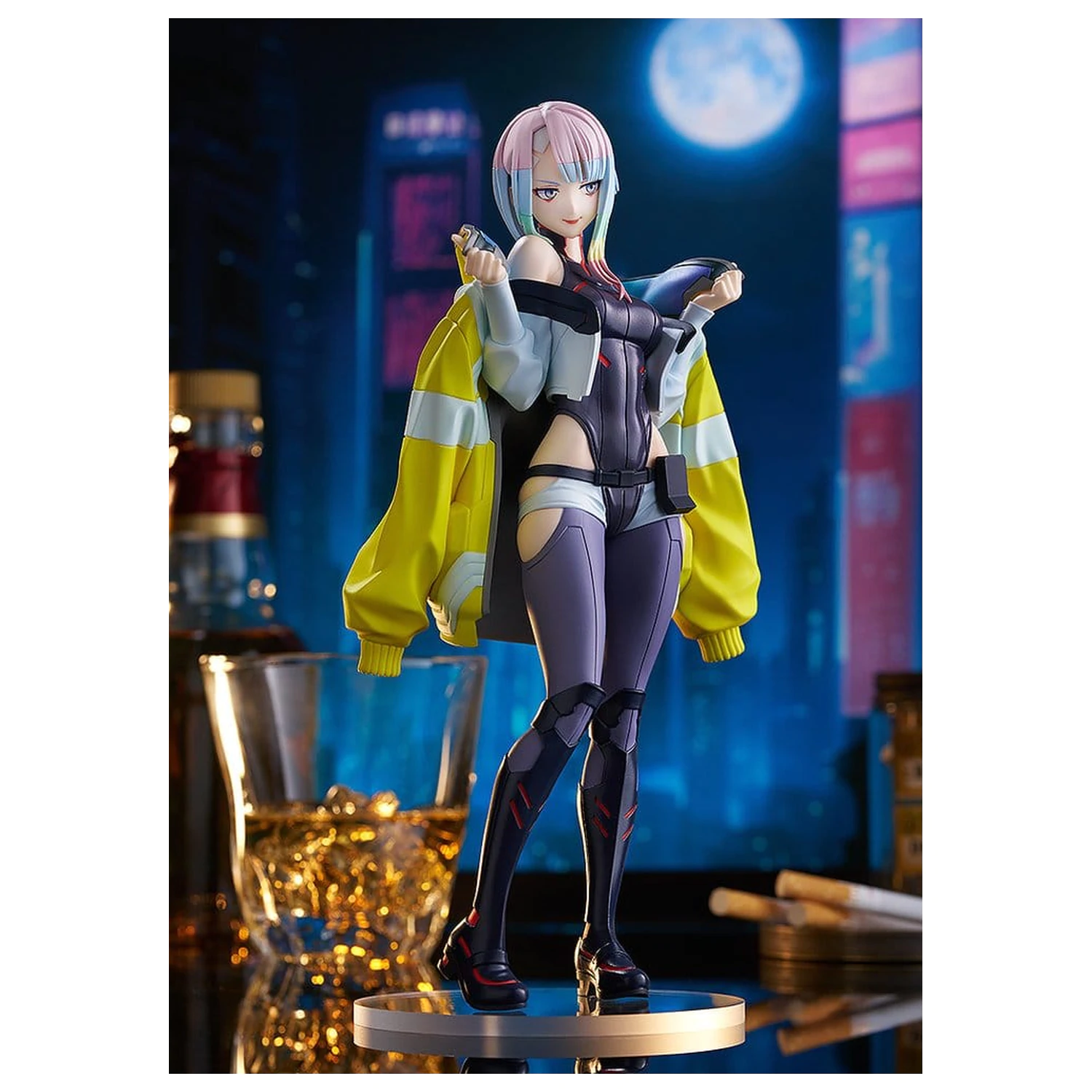 Cyberpunk: Edgerunners Pop Up Parade PVC Figur Lucy L Größe 23 cm Produktfoto