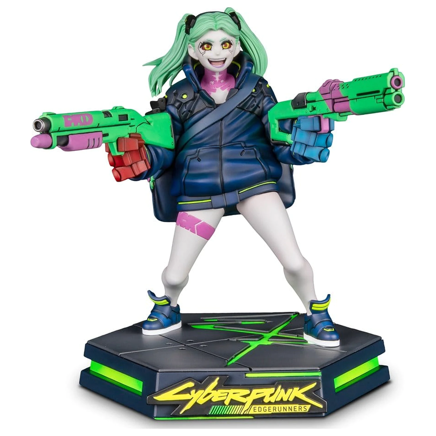Cyberpunk Edgerunners PVC Figur Rebecca 15 cm Produktfoto