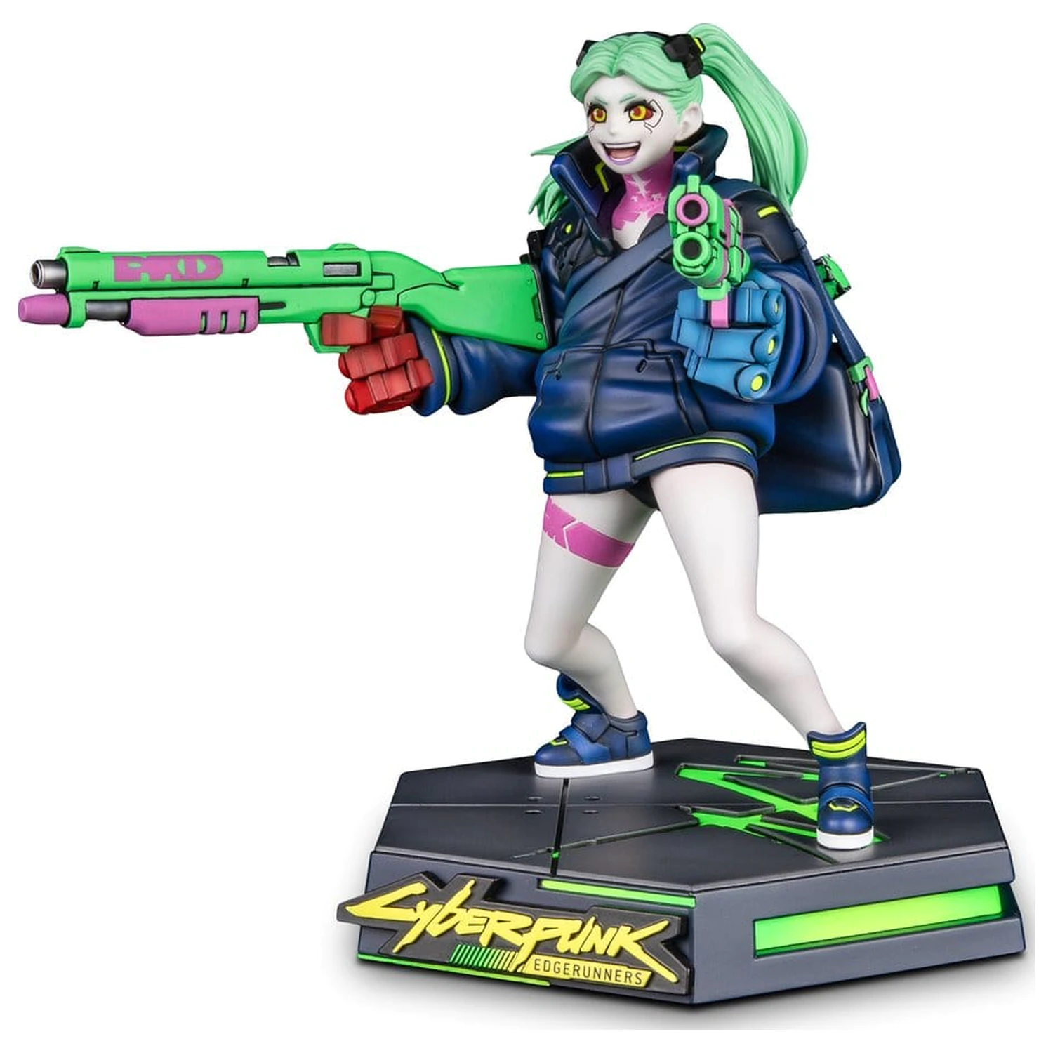 Cyberpunk Edgerunners PVC Figur Rebecca 15 cm Produktfoto