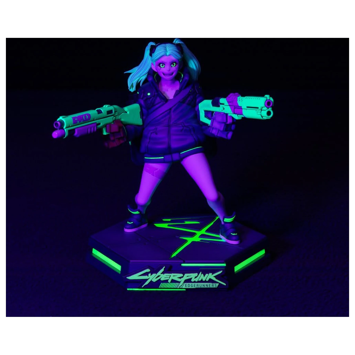 Cyberpunk Edgerunners PVC Figur Rebecca 15 cm Produktfoto