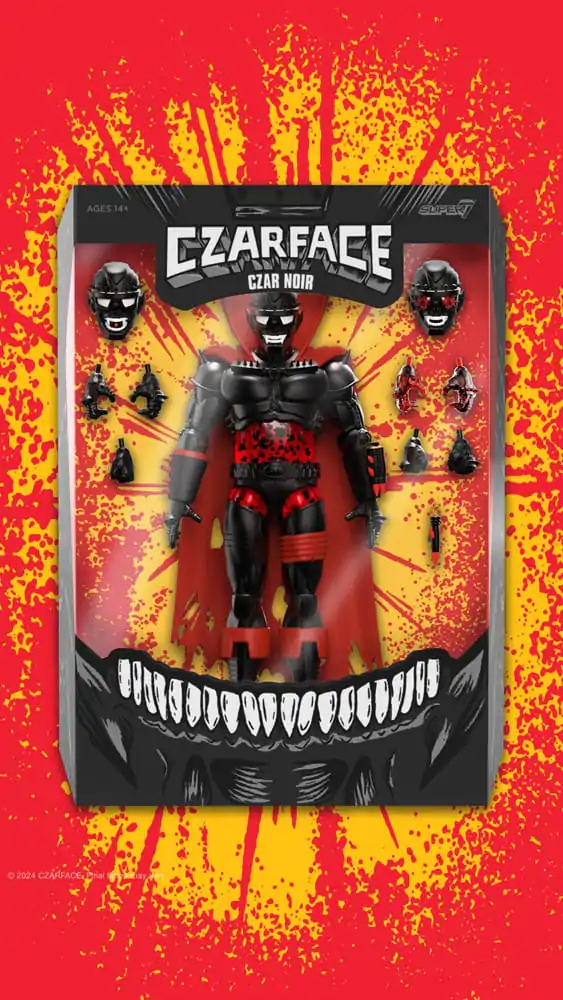 Czarface Ultimates Actionfigur Wave 2 Czar Noir 18 cm termékfotó