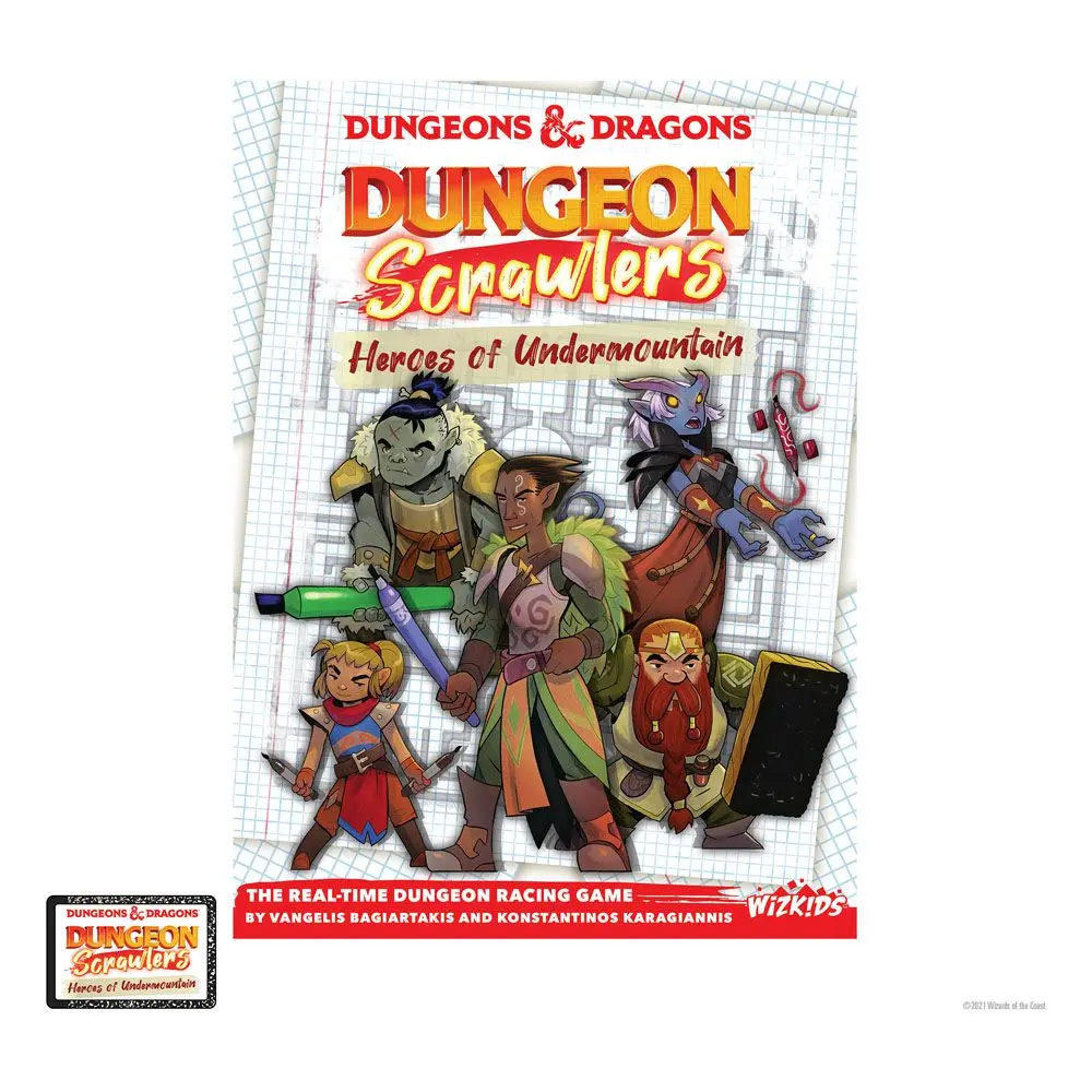 D&D Dungeon Scrawlers: Heroes of Undermountain Brettspiel *Englische Version* termékfotó