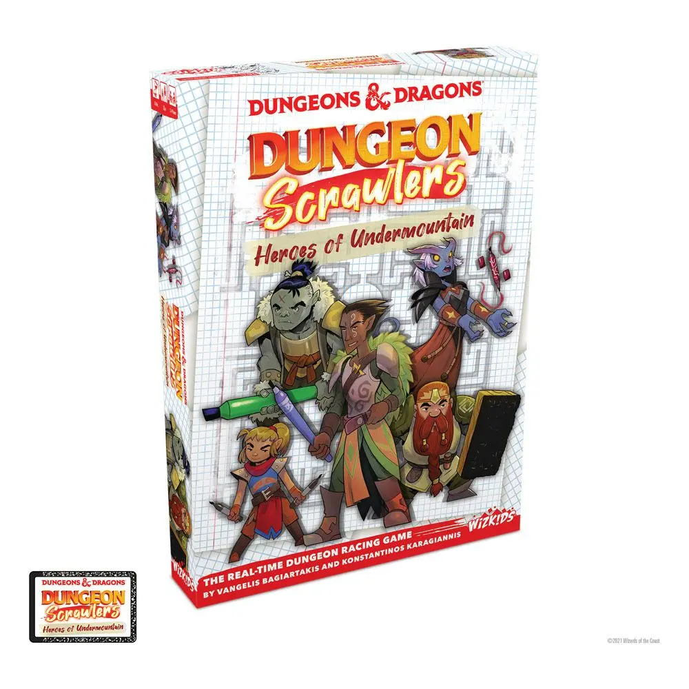 D&D Dungeon Scrawlers: Heroes of Undermountain Brettspiel *Englische Version* termékfotó