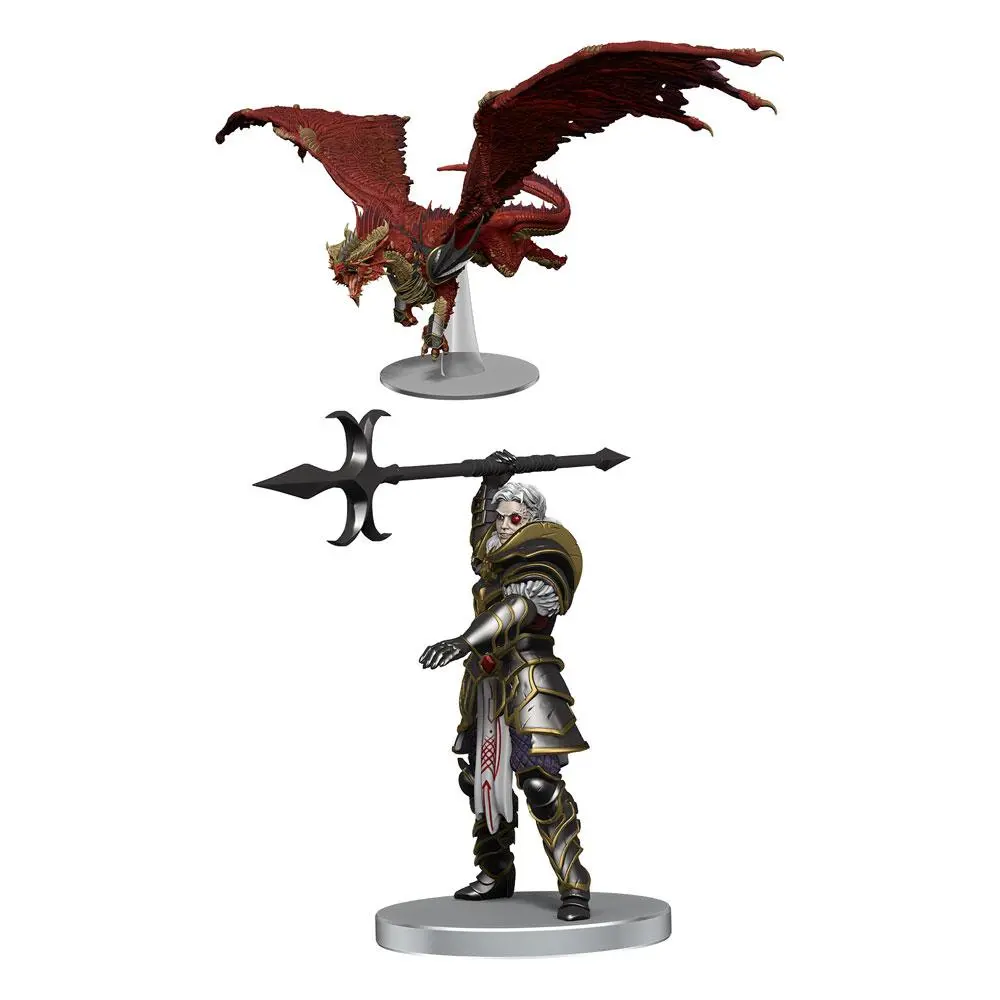 D&D Icons of the Realms Dragonlance Miniaturen vorbemalt Kensaldi on Red Dragon (Set 25) Produktfoto