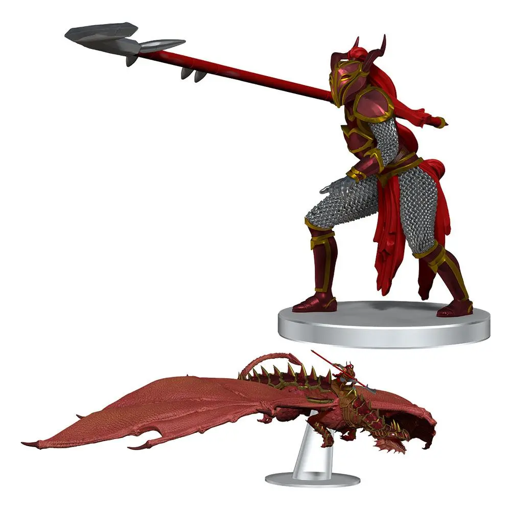 D&D Icons of the Realms Dragonlance Miniaturen vorbemalt Red Ruin & Red Dragonnel (Set 25) Produktfoto