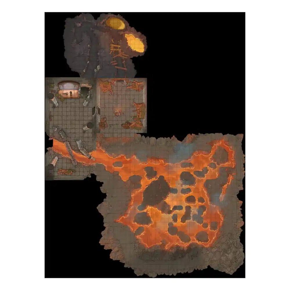 D&amp;D Icons of the Realms Miniaturen vorbemalt Adventure in a Box - Red Dragon's Lair Produktfoto