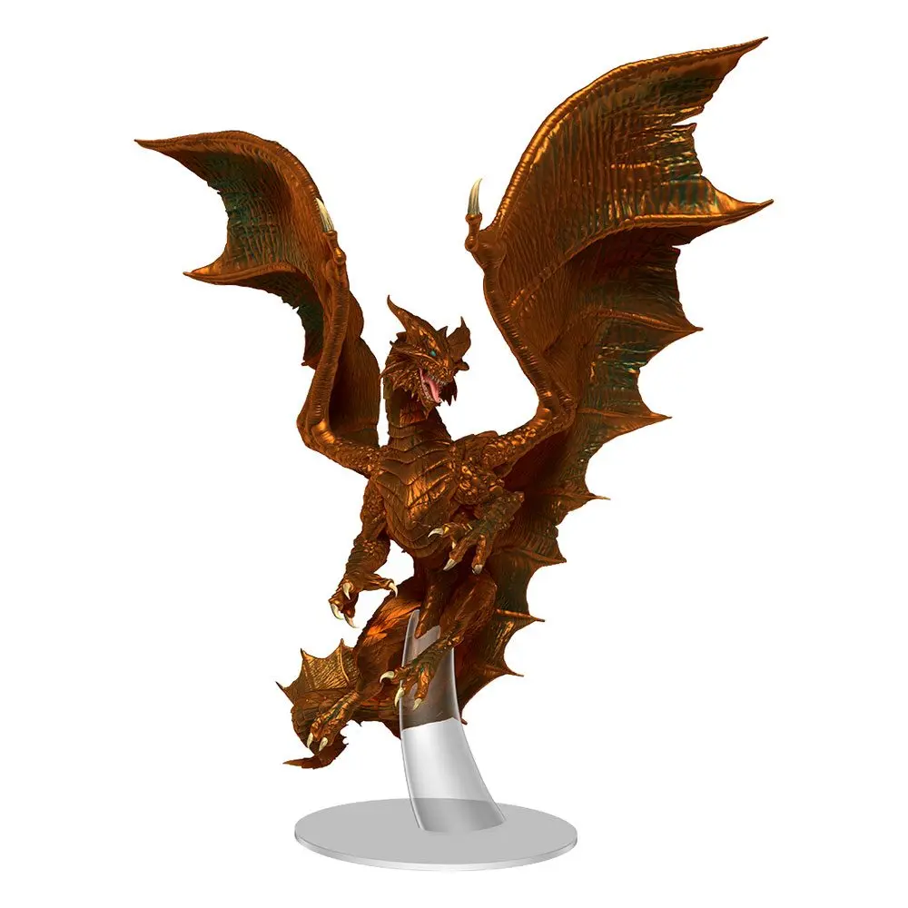 D&D Icons of the Realms Miniatur vorbemalt Adult Copper Dragon Produktfoto