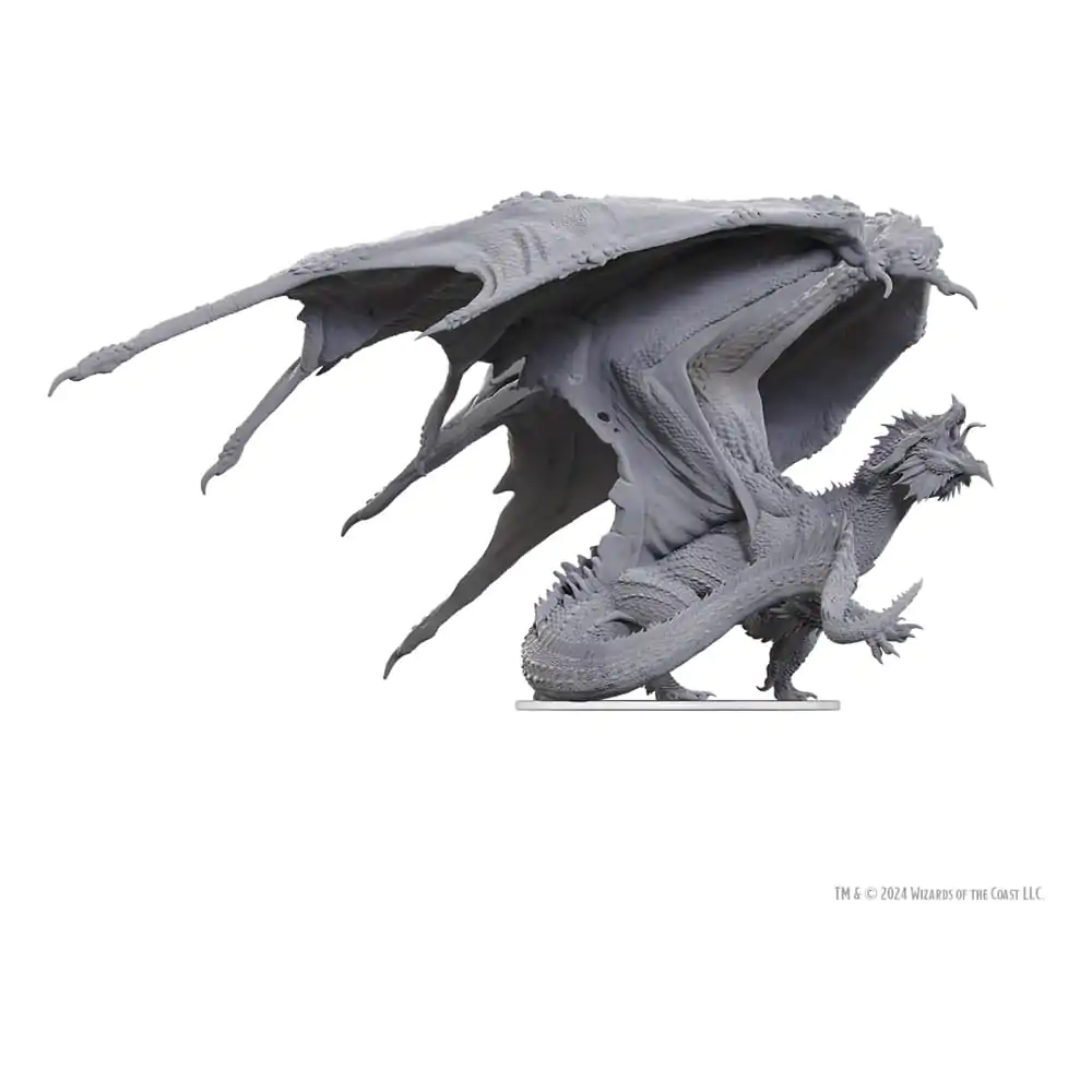 D&D Nolzur's Marvelous Miniatures Miniatur unbemalt Adult Red Dragon Tyrant 18 cm Produktfoto