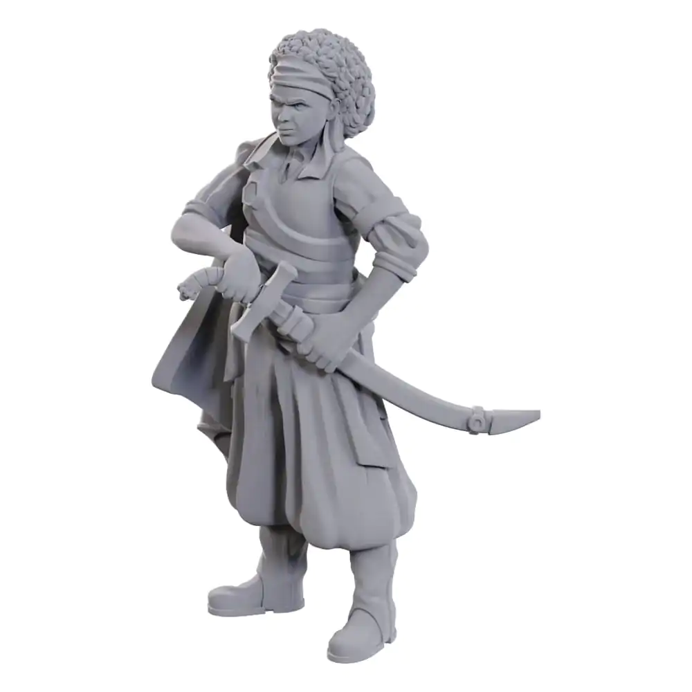 D&D Nolzur's Marvelous Miniatures Unbemalte Miniaturen Ansalon Menschlicher Schurke 10 cm Produktfoto