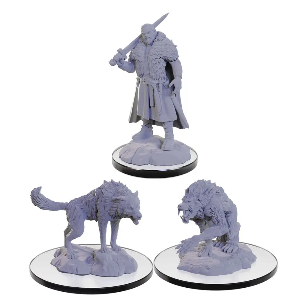 D&amp;D Nolzur's Marvelous Miniatures Miniatur unbemalt Loup Garou Produktfoto