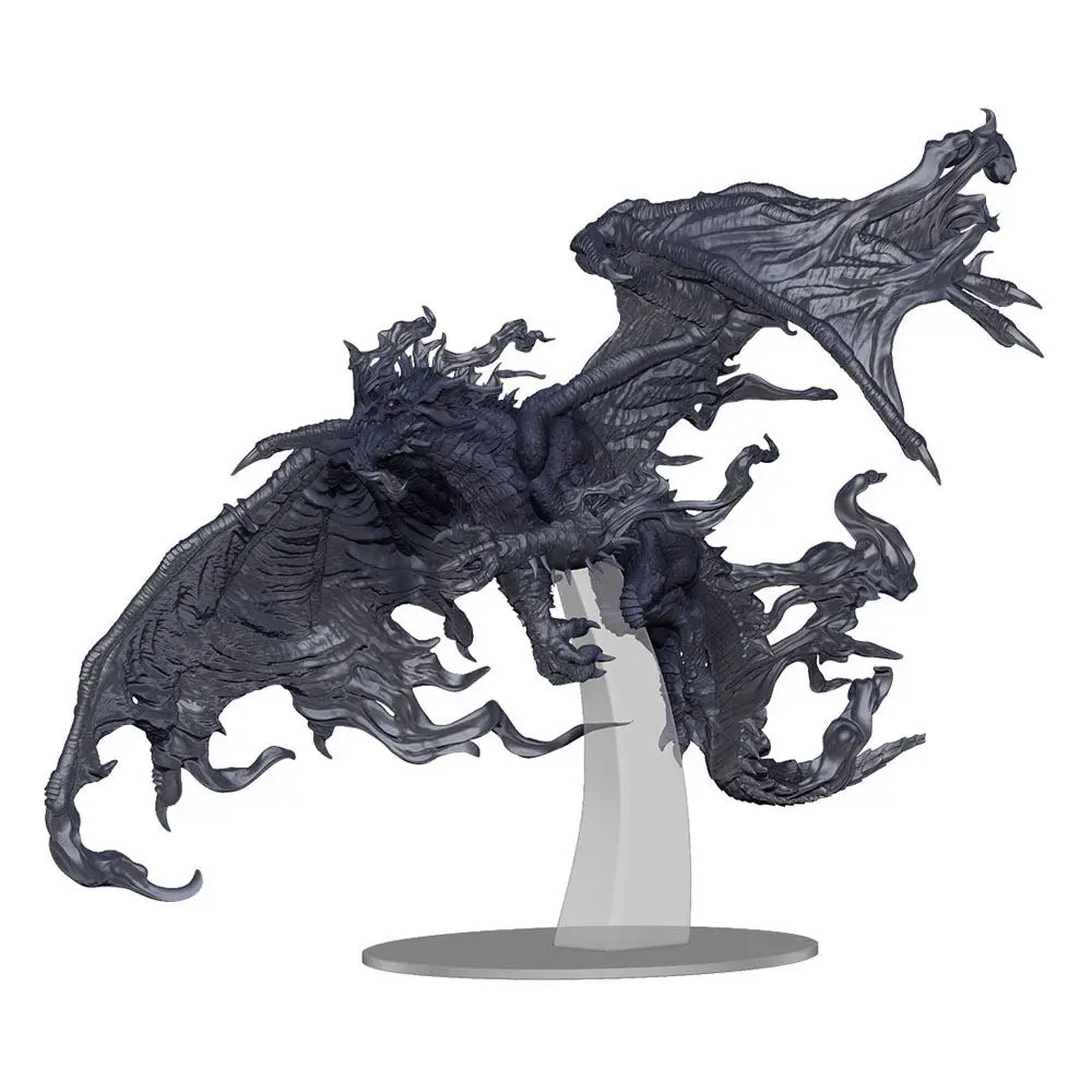 D&D Nolzur's Marvelous Miniatures Miniatur unbemalt Adult Blue Shadow Dragon Produktfoto