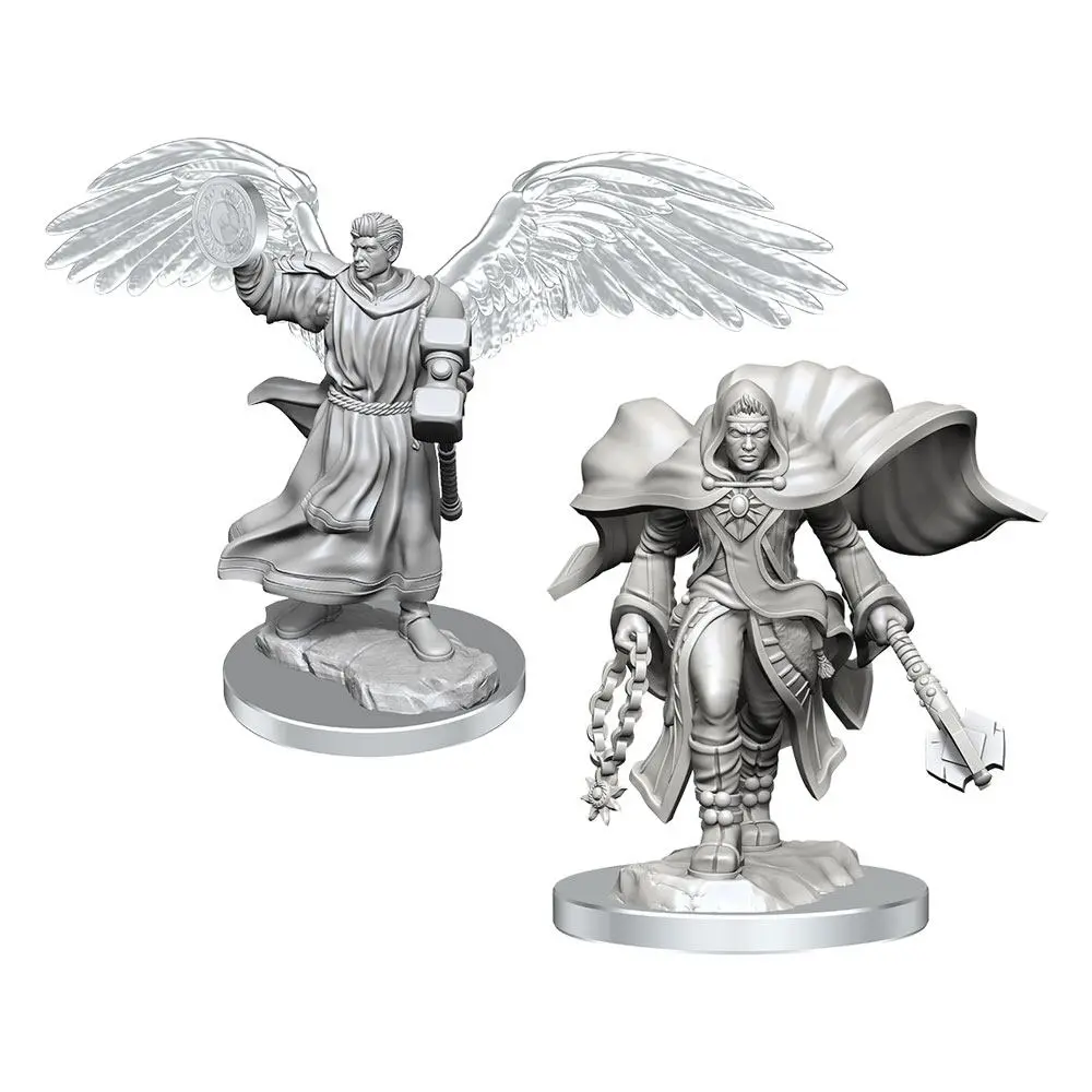 D&D Nolzur's Marvelous Miniatures Miniaturen unbemalt 2er-Pack Aasimar Cleric Male Produktfoto