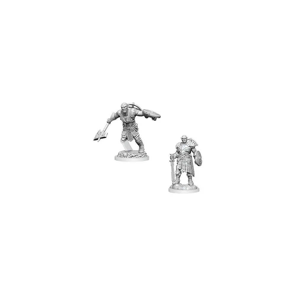 D&D Nolzur's Marvelous Miniatures Miniaturen unbemalt 2er-Pack Earth Genasi Fighter Produktfoto