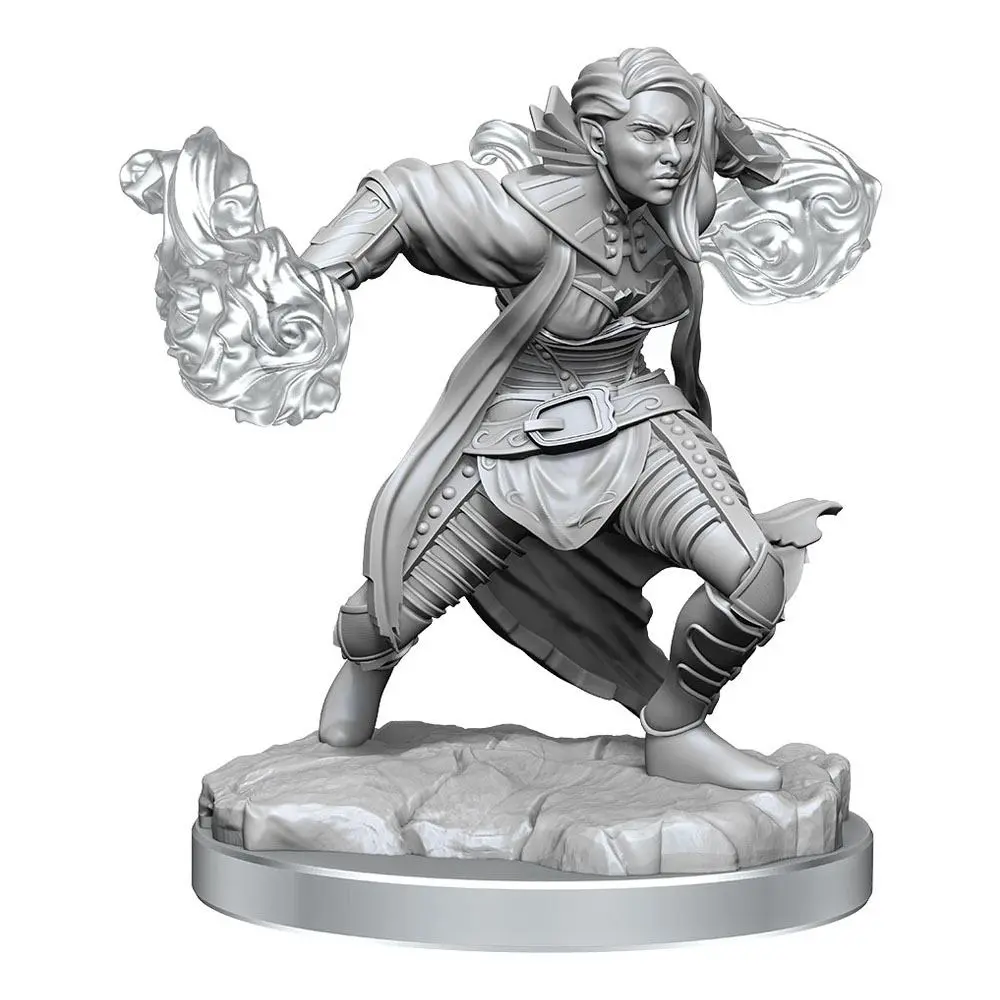 D&D Nolzur's Marvelous Miniatures Miniaturen unbemalt 2er-Pack Half-Elf Warlock Produktfoto