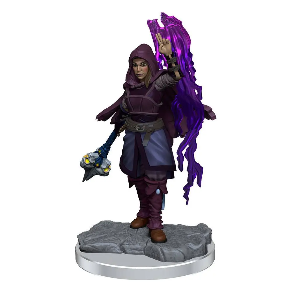 D&D Nolzur's Marvelous Miniatures Miniaturen unbemalt 2er-Pack Half-Elf Warlock Produktfoto
