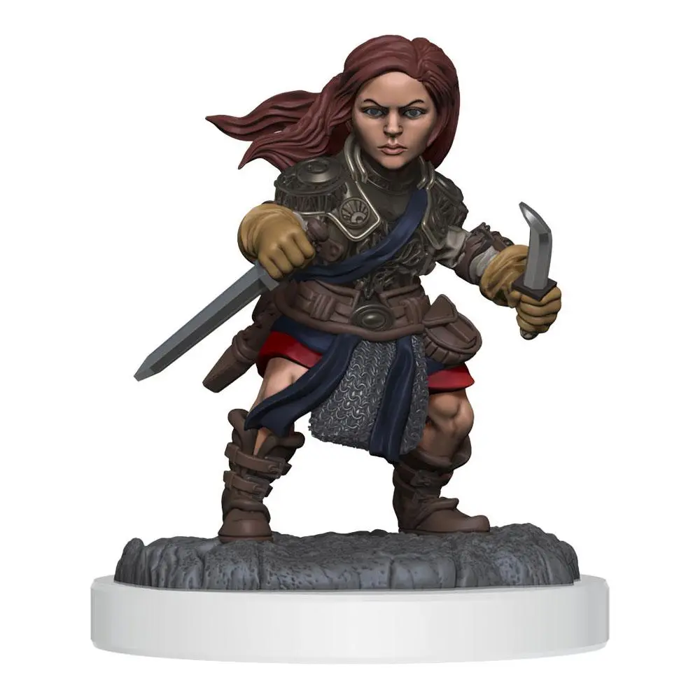D&D Nolzur's Marvelous Miniatures Miniaturen unbemalt 2er-Pack Halfling Rogue Female Produktfoto