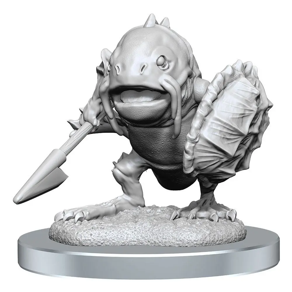 D&D Nolzur's Marvelous Miniatures Miniaturen unbemalt 2er-Pack Locathah & Seal Produktfoto