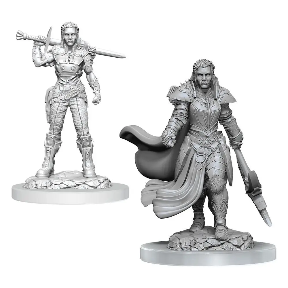 D&D Nolzur's Marvelous Miniatures Miniaturen unbemalt 2er-Pack Orc Fighter Female Produktfoto