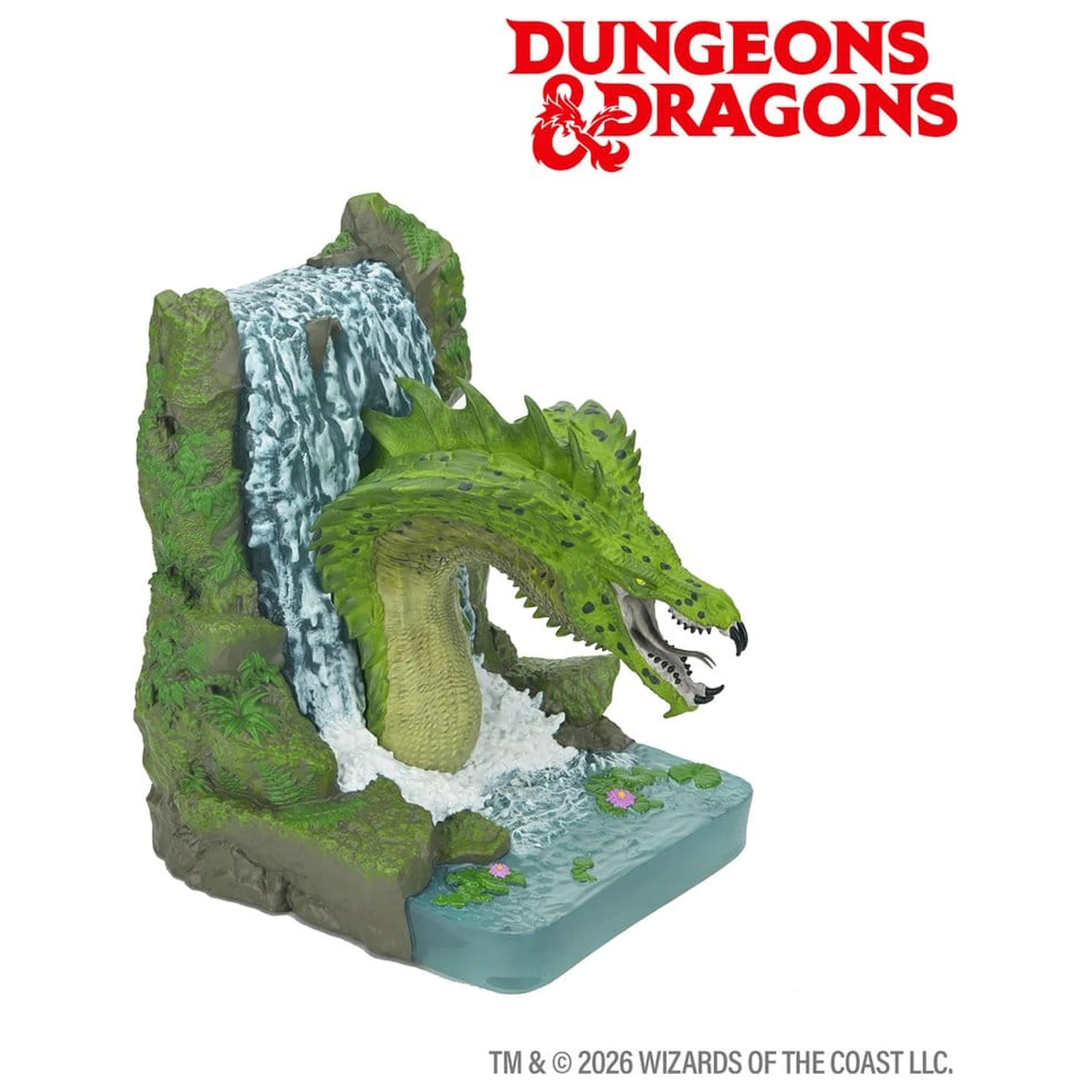 D&D Buchstütze Green Dragon 18 cm Produktfoto