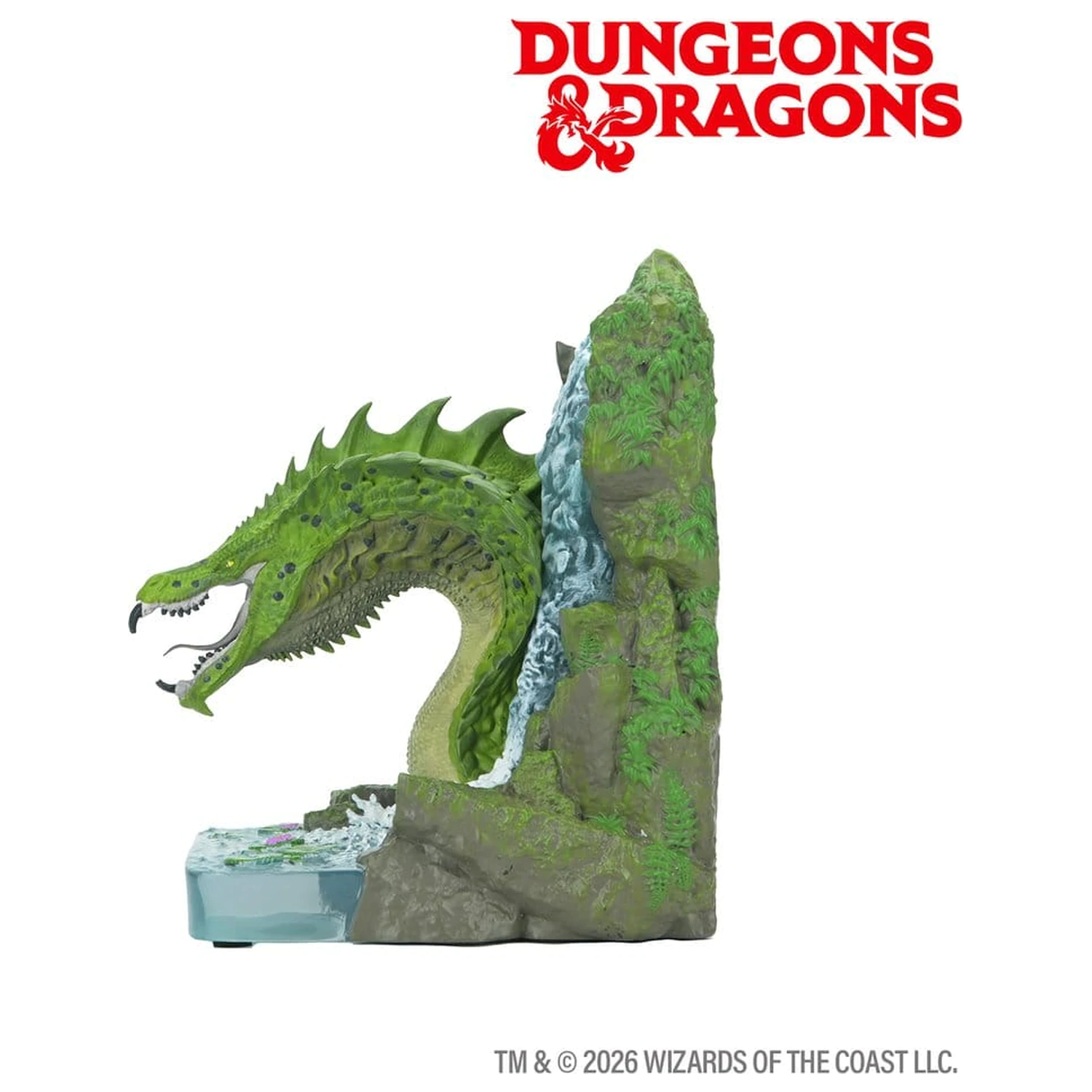 D&D Buchstütze Green Dragon 18 cm Produktfoto