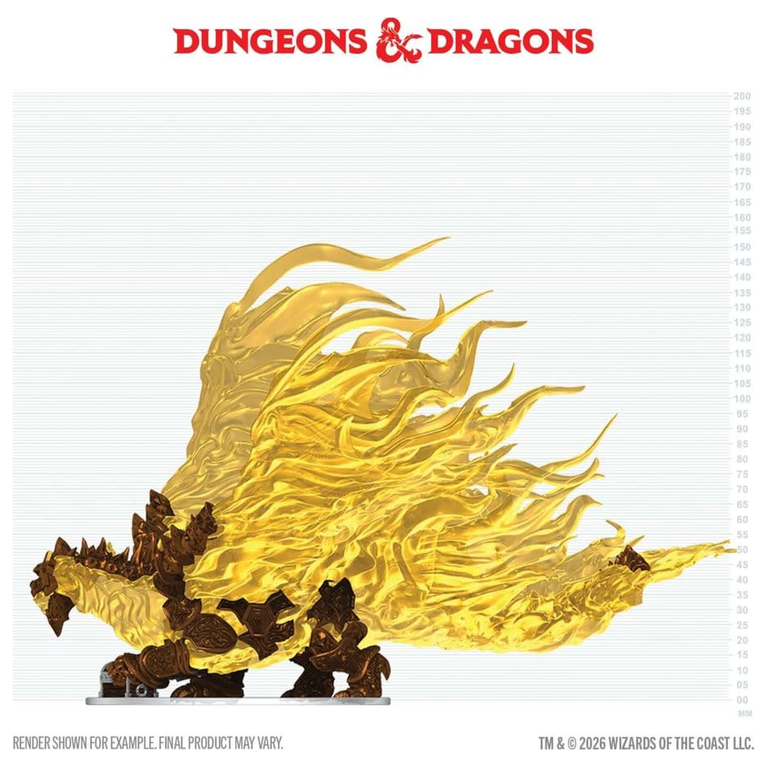 D&D Icons of the Realms Boxed vorbemalte Miniaturen Hollow Dragon 18 cm Produktfoto