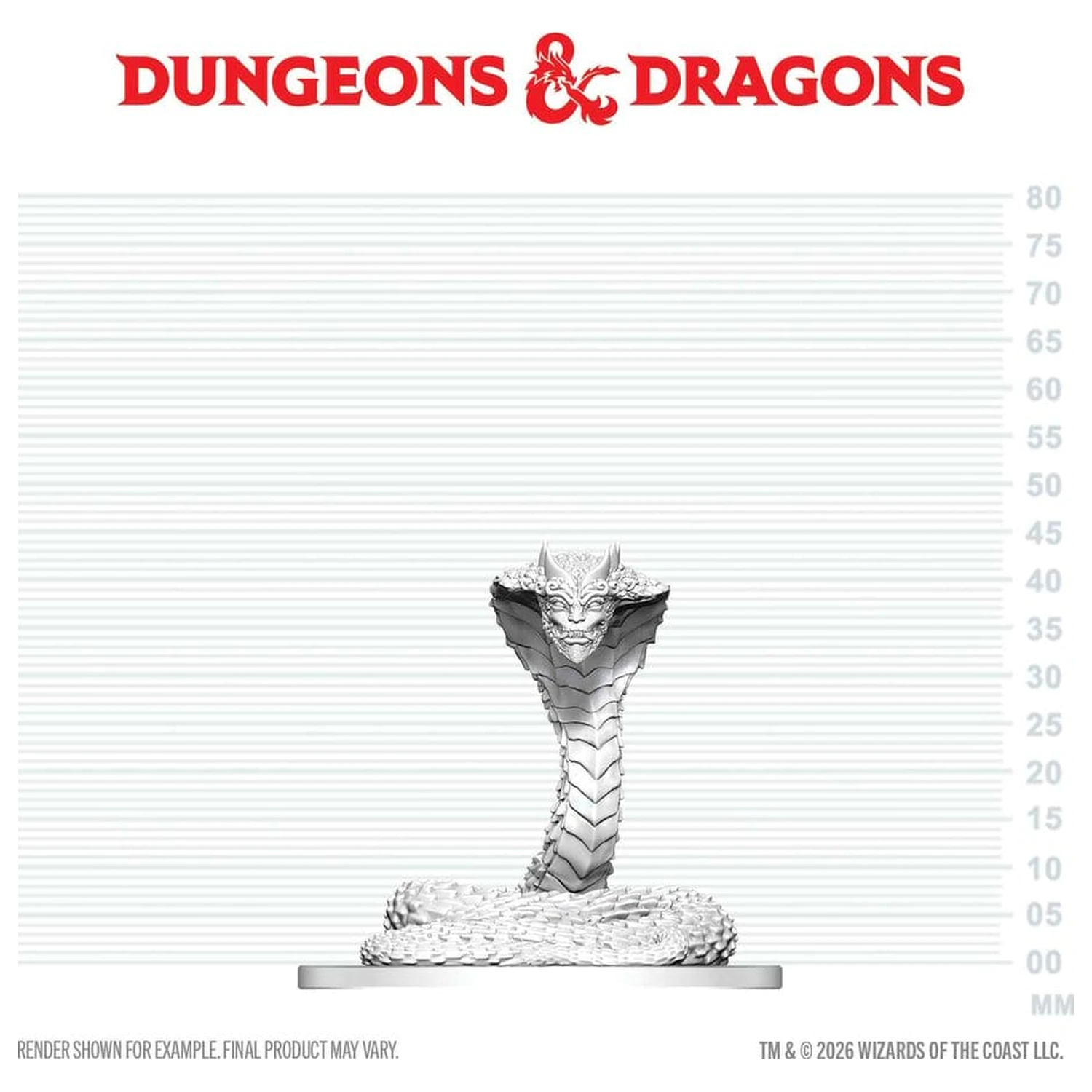 D&D Nolzur's Marvelous Miniatures Miniatur-Figur Guardian Naga Produktfoto