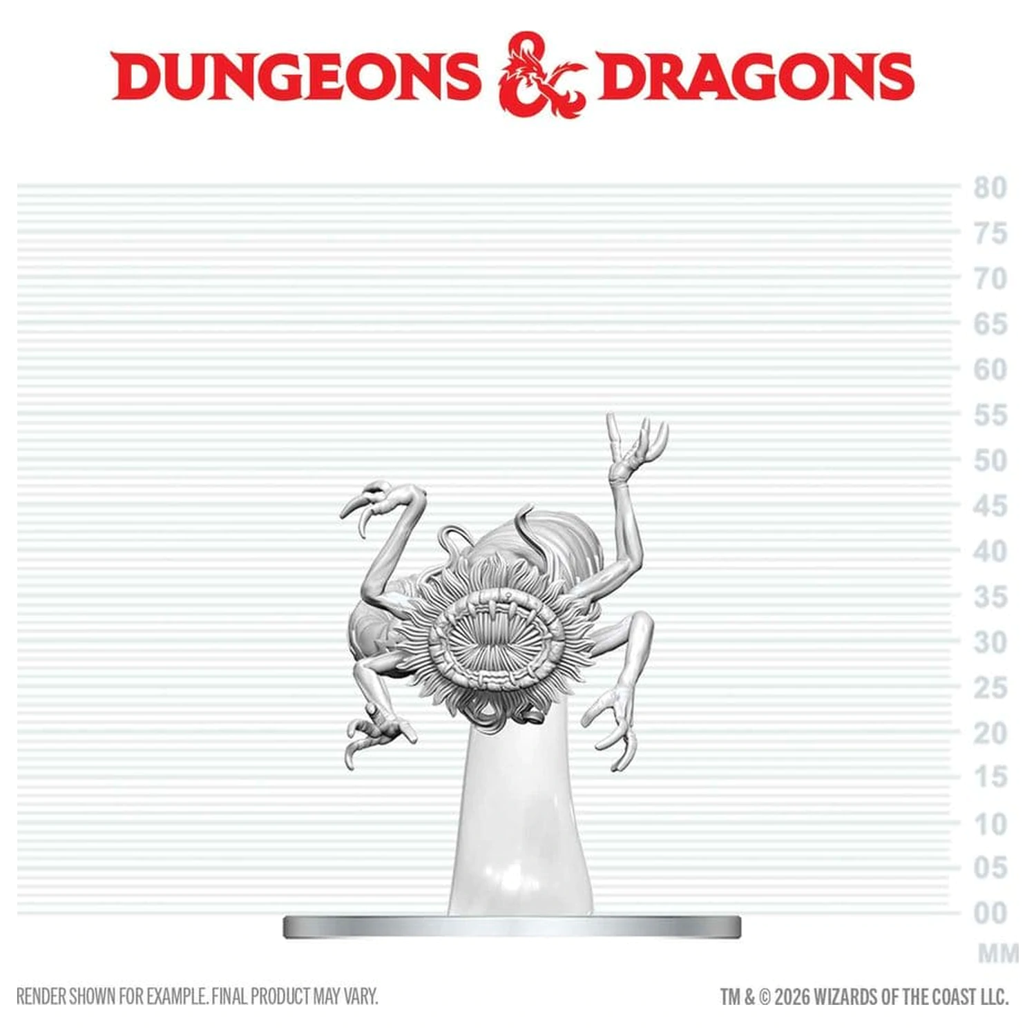 D&D Nolzur's Marvelous Miniatures Miniaturfigur Phaerimm Agent Produktfoto