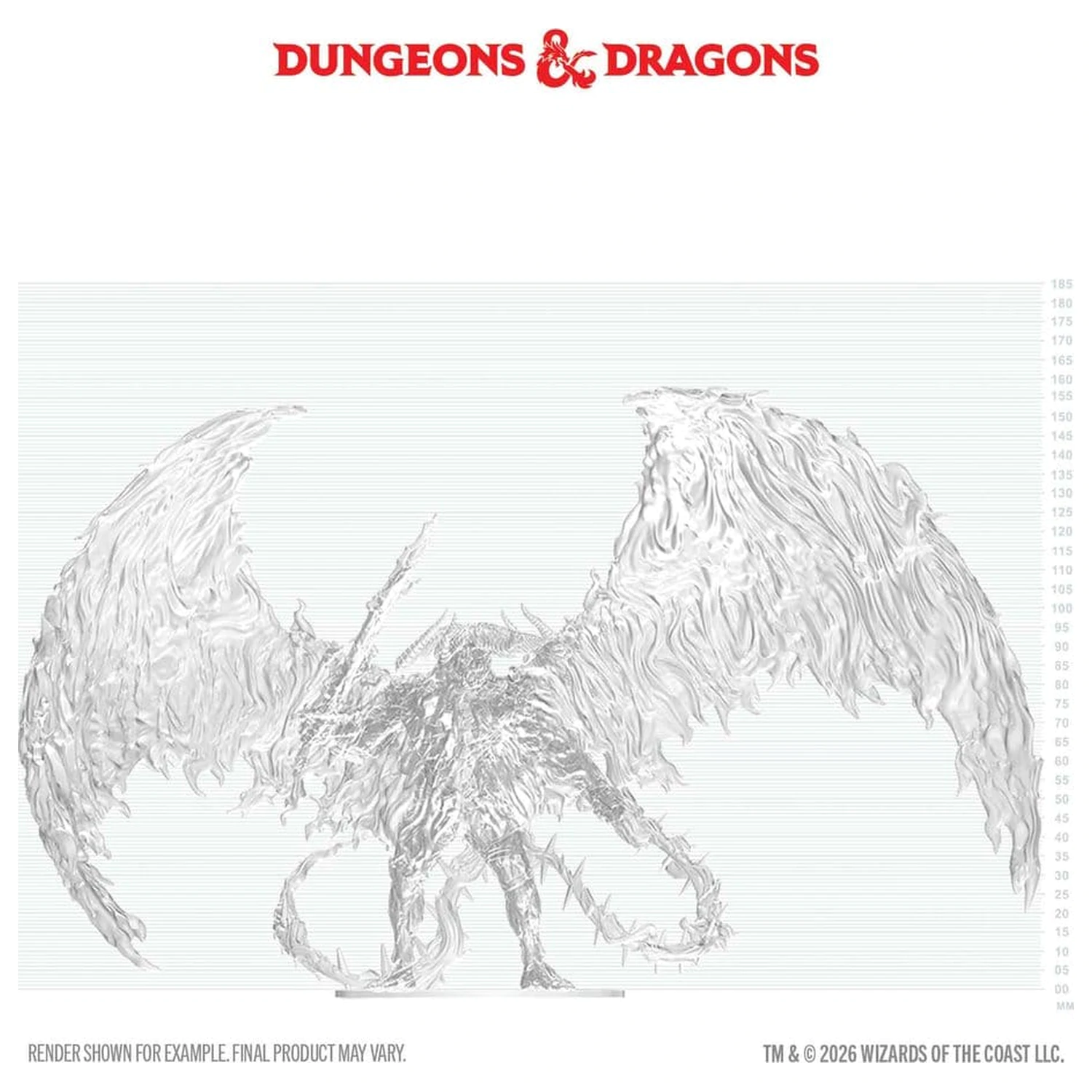D&D Nolzur's Marvelous Miniatures unbemalte boxed Miniatur Balor 20 cm Produktfoto