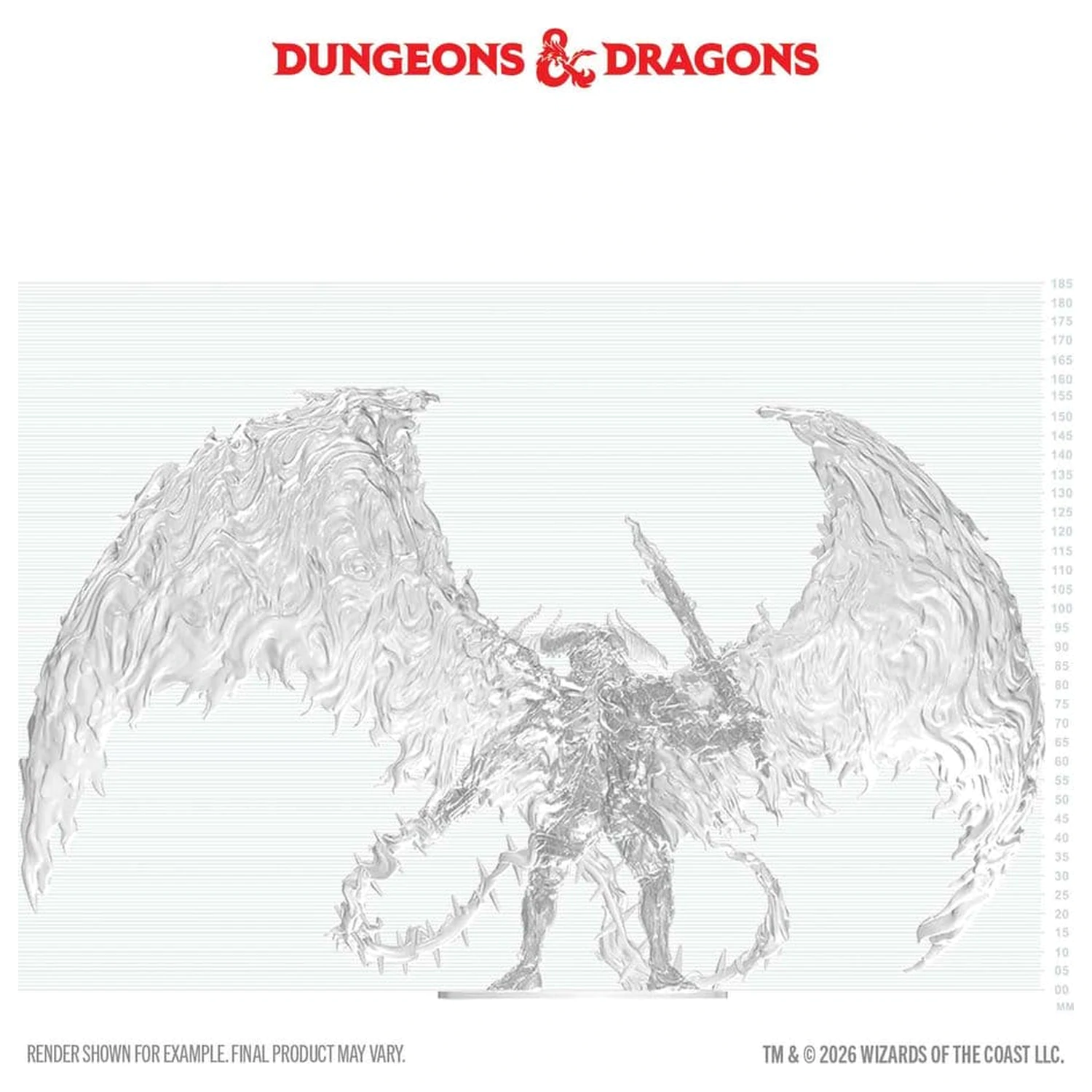D&D Nolzur's Marvelous Miniatures unbemalte boxed Miniatur Balor 20 cm Produktfoto