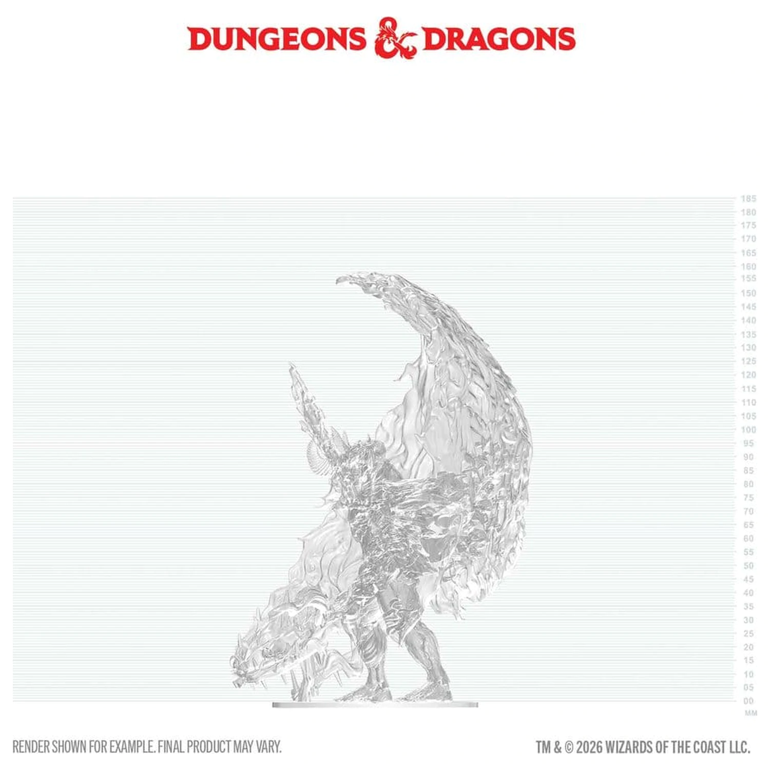 D&D Nolzur's Marvelous Miniatures unbemalte boxed Miniatur Balor 20 cm Produktfoto