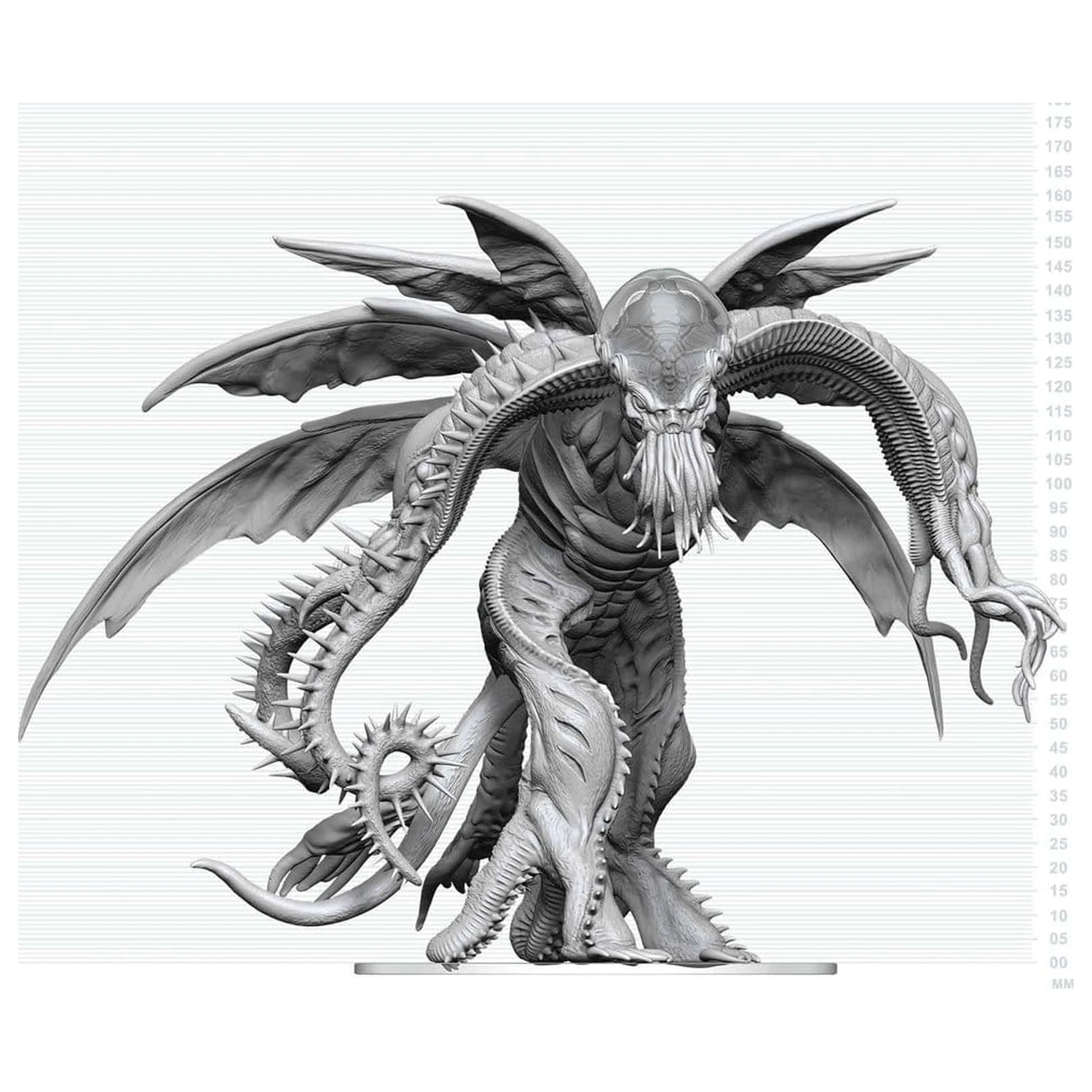 D&D Nolzur's Marvelous Miniatures unbemalte Miniatur Cthulhu 20 cm Produktfoto