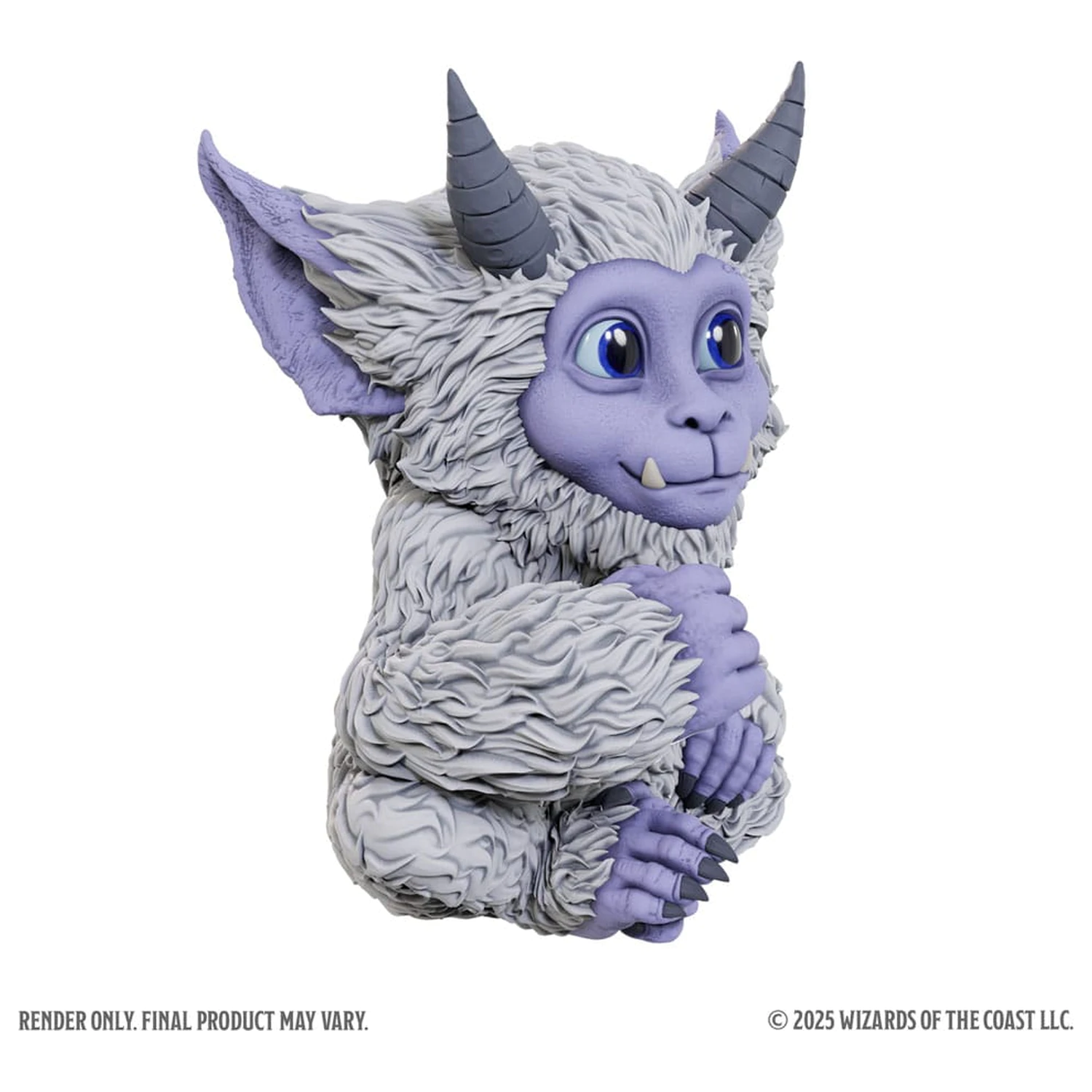 D&D Replicas of the Realms lebensgroße Schaumstoff Figur Yeti Tyke 30 cm Produktfoto