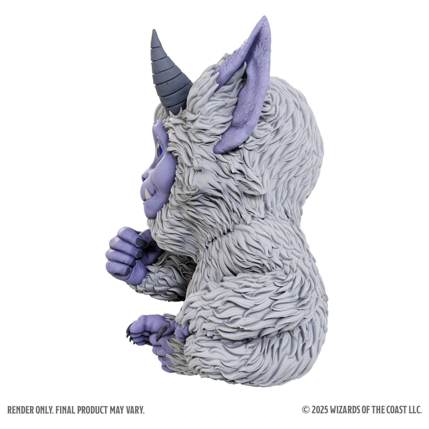 D&D Replicas of the Realms lebensgroße Schaumstoff Figur Yeti Tyke 30 cm Produktfoto