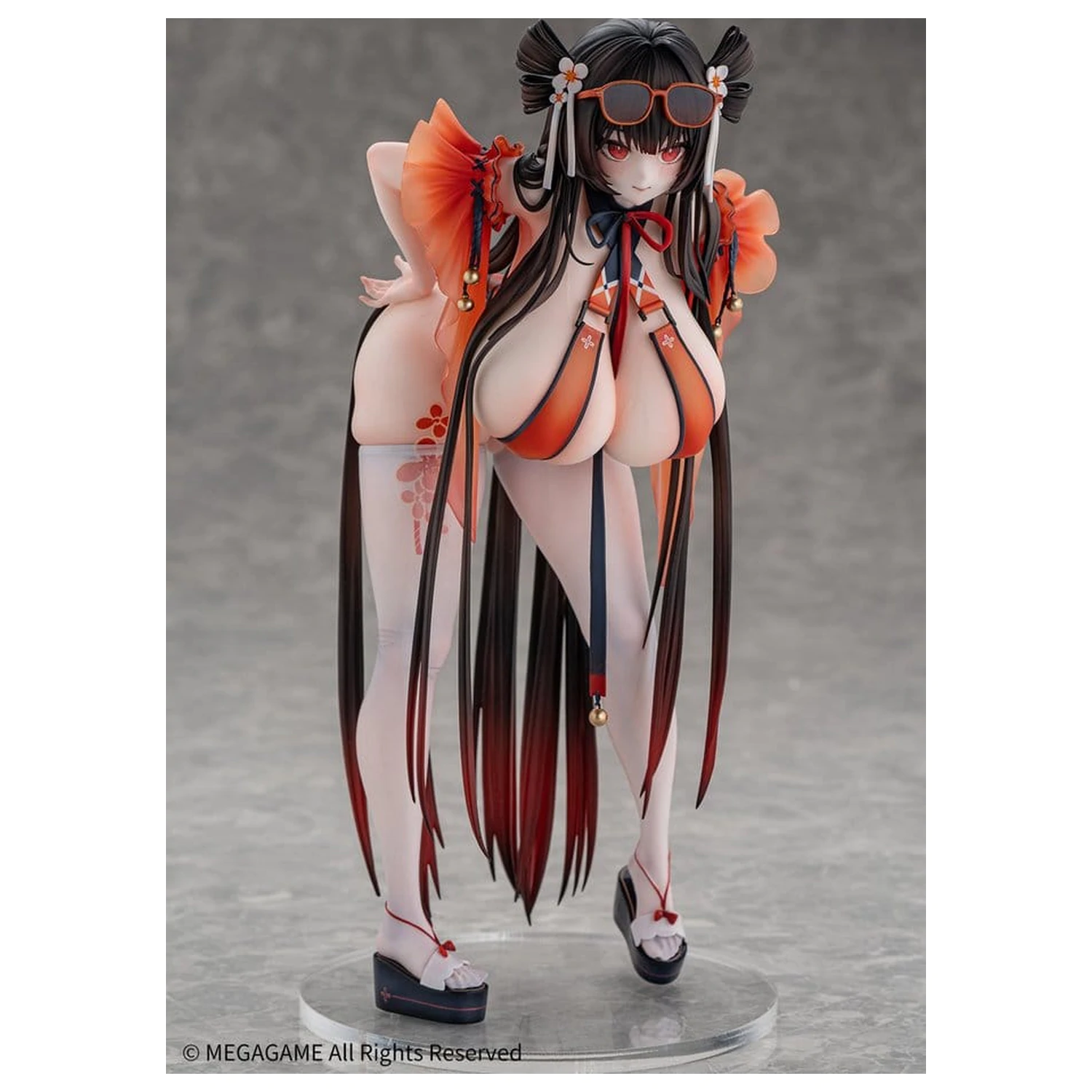 Daiblos Core PVC Figur 1/6 Maree Rouge Rakubai no Utage Wet Ver. 25 cm Produktfoto
