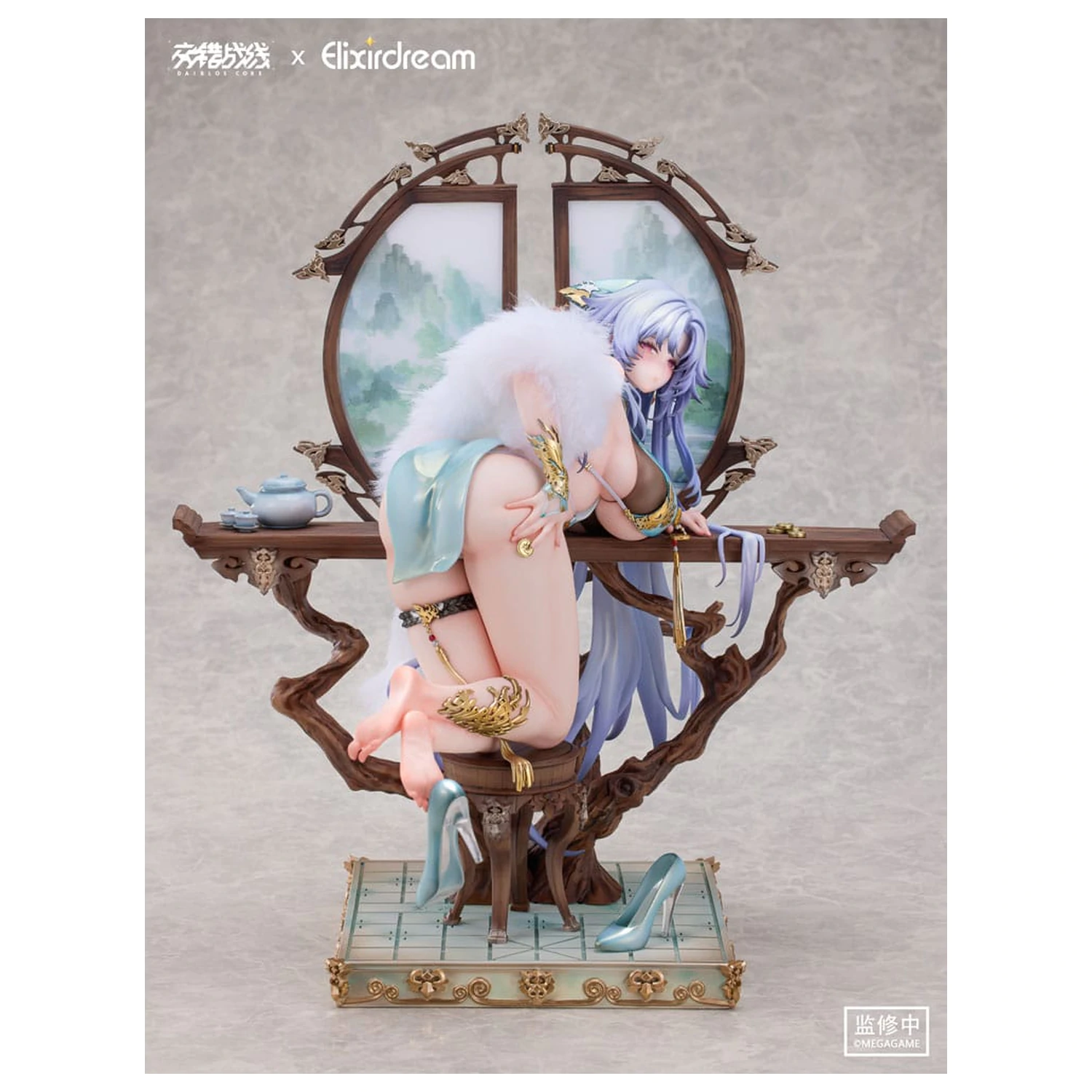 Daiblos Core PVC Statue 1/6 Zeus Chess Dream Ver. 32 Zentimeter Produktfoto