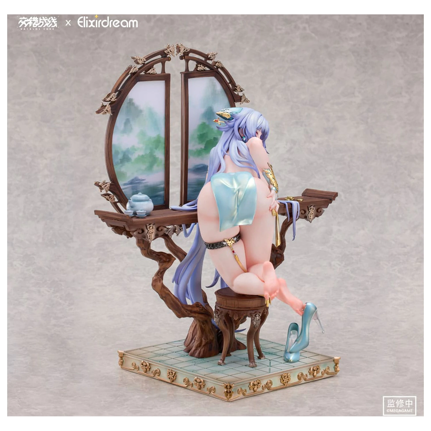 Daiblos Core PVC Statue 1/6 Zeus Chess Dream Ver. 32 Zentimeter Produktfoto