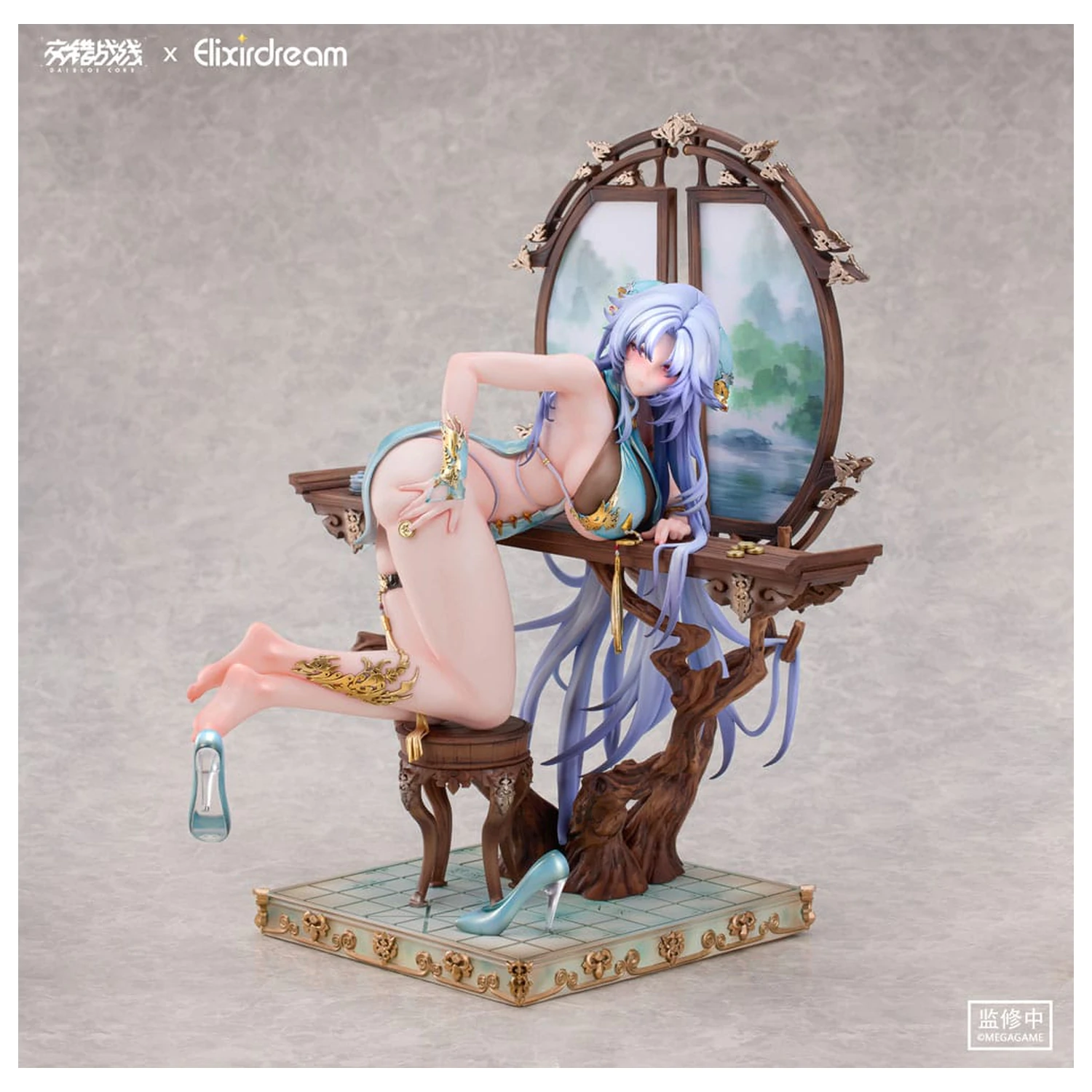Daiblos Core PVC Statue 1/6 Zeus Chess Dream Ver. 32 Zentimeter Produktfoto