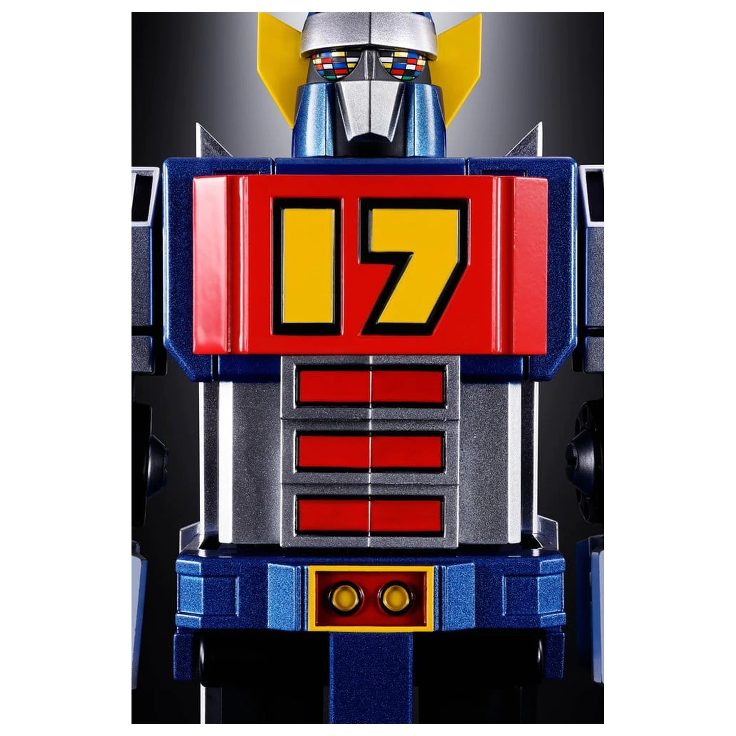 Daitetsujin 17 Soul of Chogokin Diecast Actionfigur GX-101S Daitetsujin 17 & 18 Graviton Box 18 cm Produktfoto