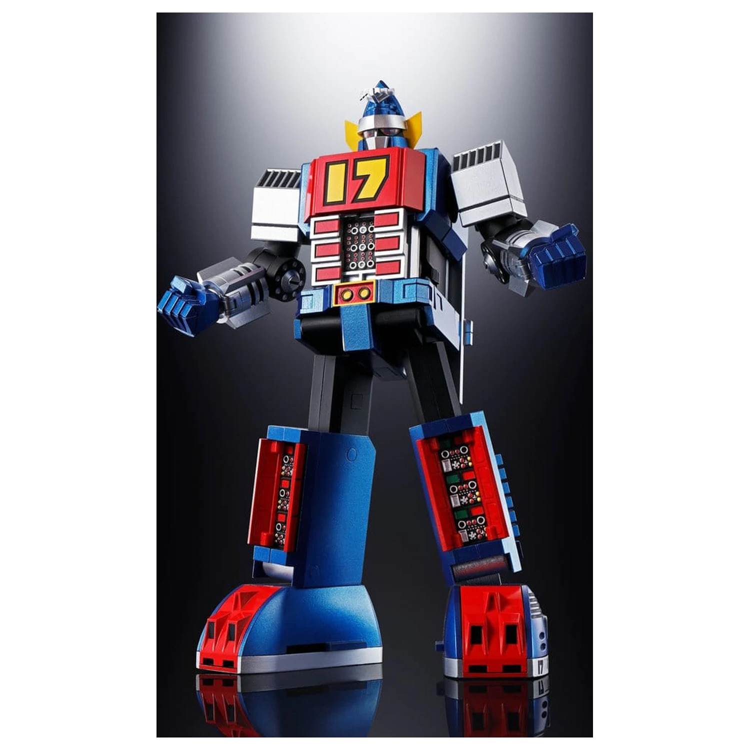 Daitetsujin 17 Soul of Chogokin Diecast Actionfigur GX-101S Daitetsujin 17 & 18 Graviton Box 18 cm Produktfoto