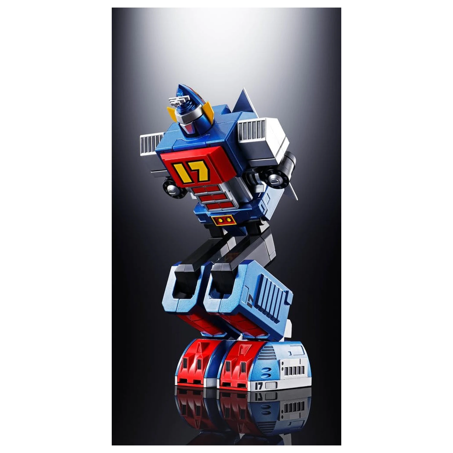 Daitetsujin 17 Soul of Chogokin Diecast Actionfigur GX-101S Daitetsujin 17 & 18 Graviton Box 18 cm Produktfoto