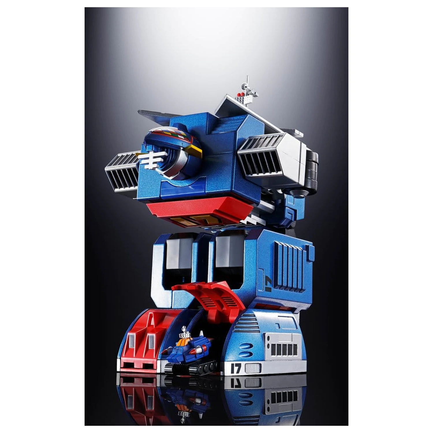 Daitetsujin 17 Soul of Chogokin Diecast Actionfigur GX-101S Daitetsujin 17 & 18 Graviton Box 18 cm Produktfoto