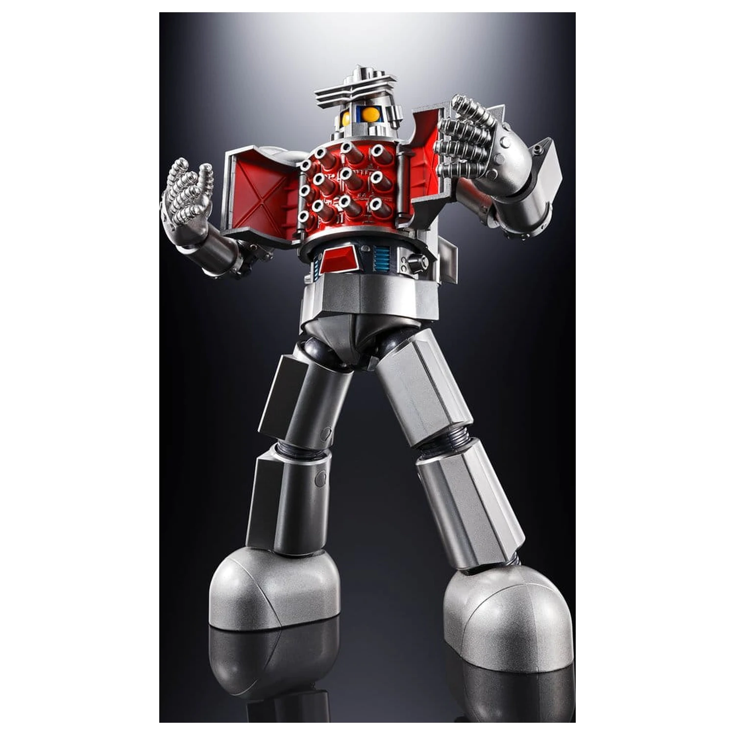 Daitetsujin 17 Soul of Chogokin Diecast Actionfigur GX-101S Daitetsujin 17 & 18 Graviton Box 18 cm Produktfoto