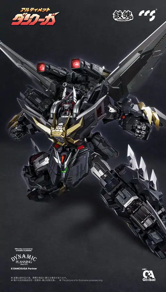 Dancouga Mortal Mind Series Actionfigur Ultimate Dancouga 26 cm Produktfoto